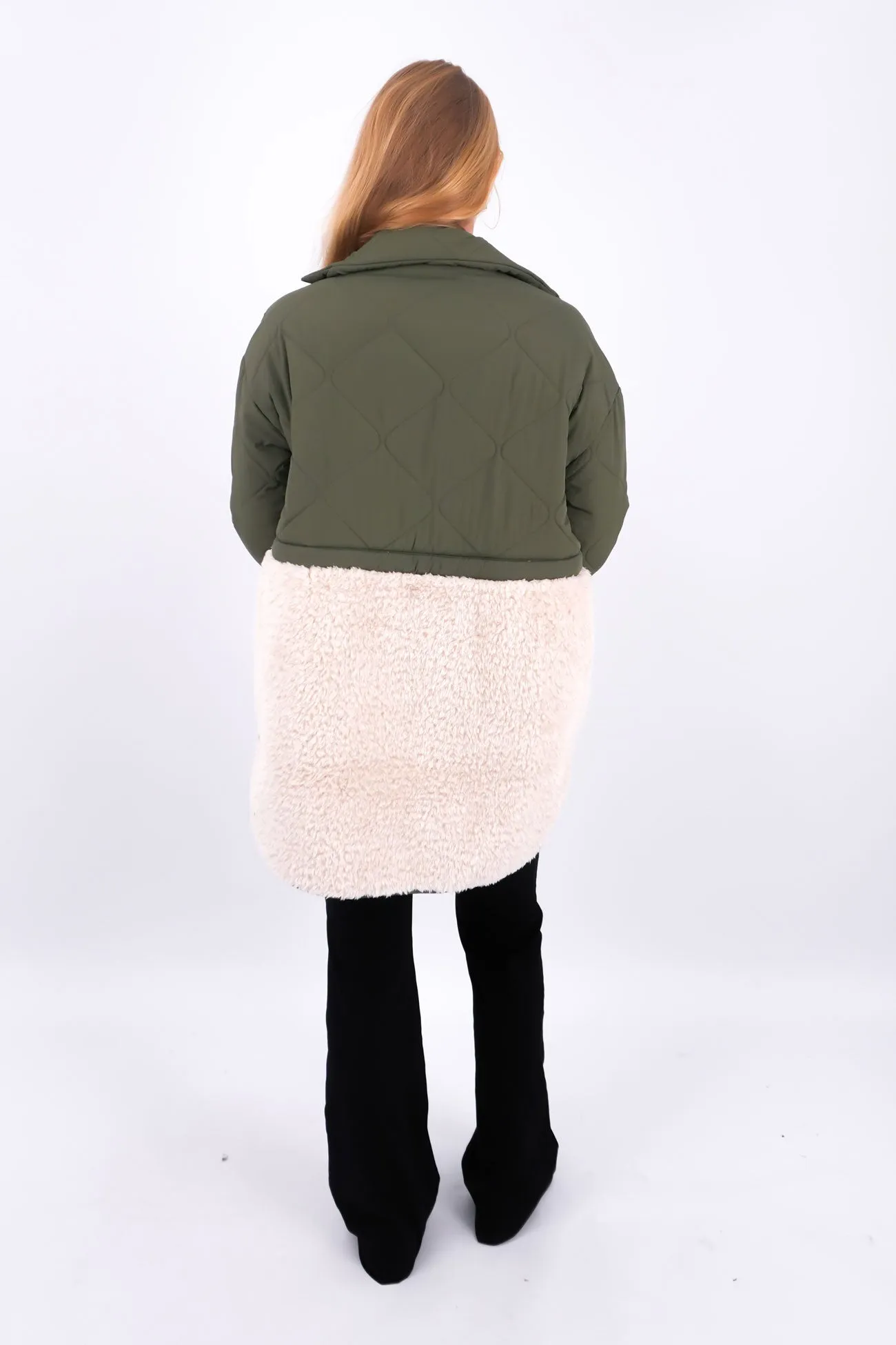 UltraQuietMaterial Breathable Membrane Celia Coat Khaki