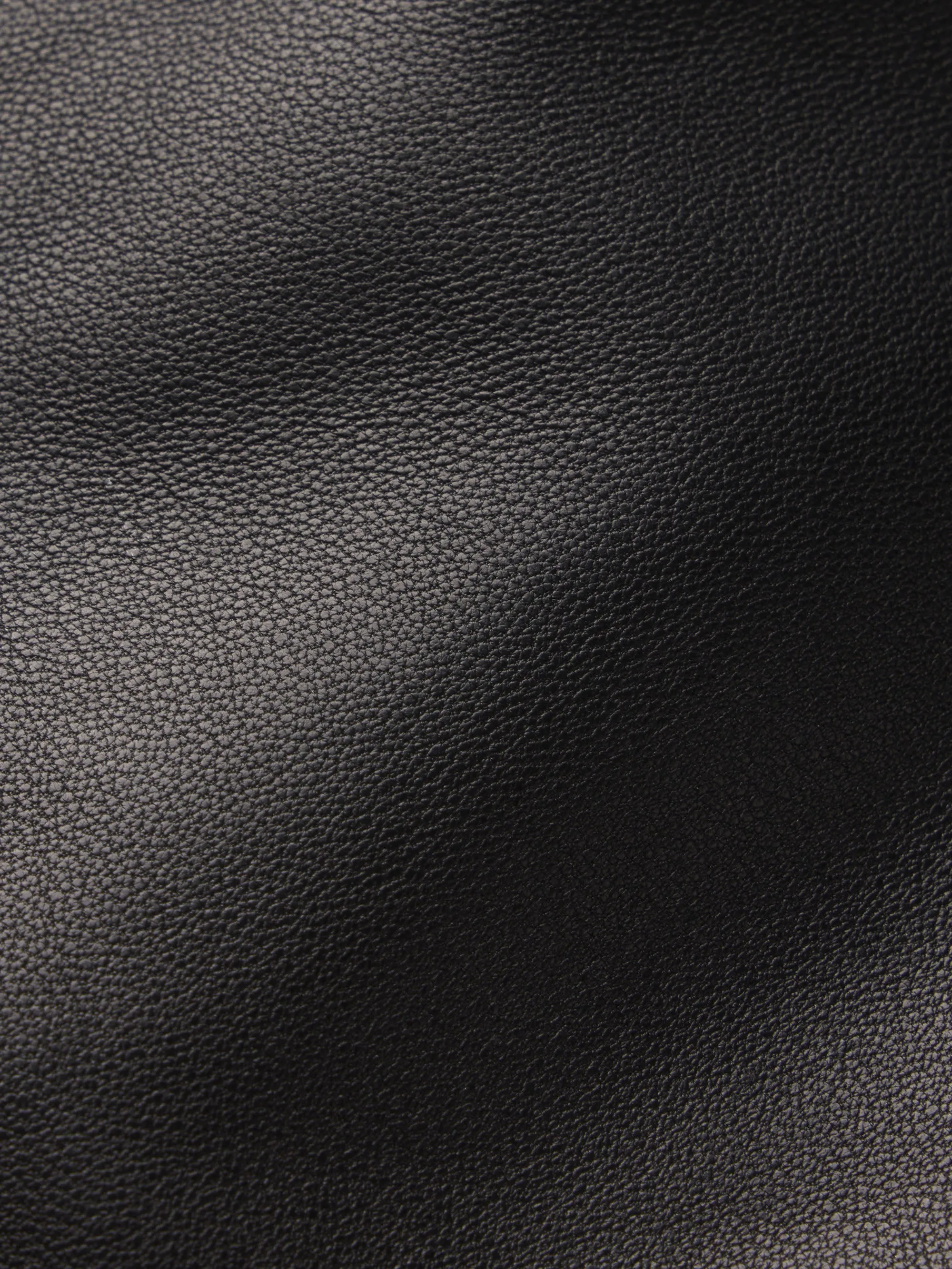 The Femme Leather Blazer -- Black Multi Pocket Design Modern Travel Look