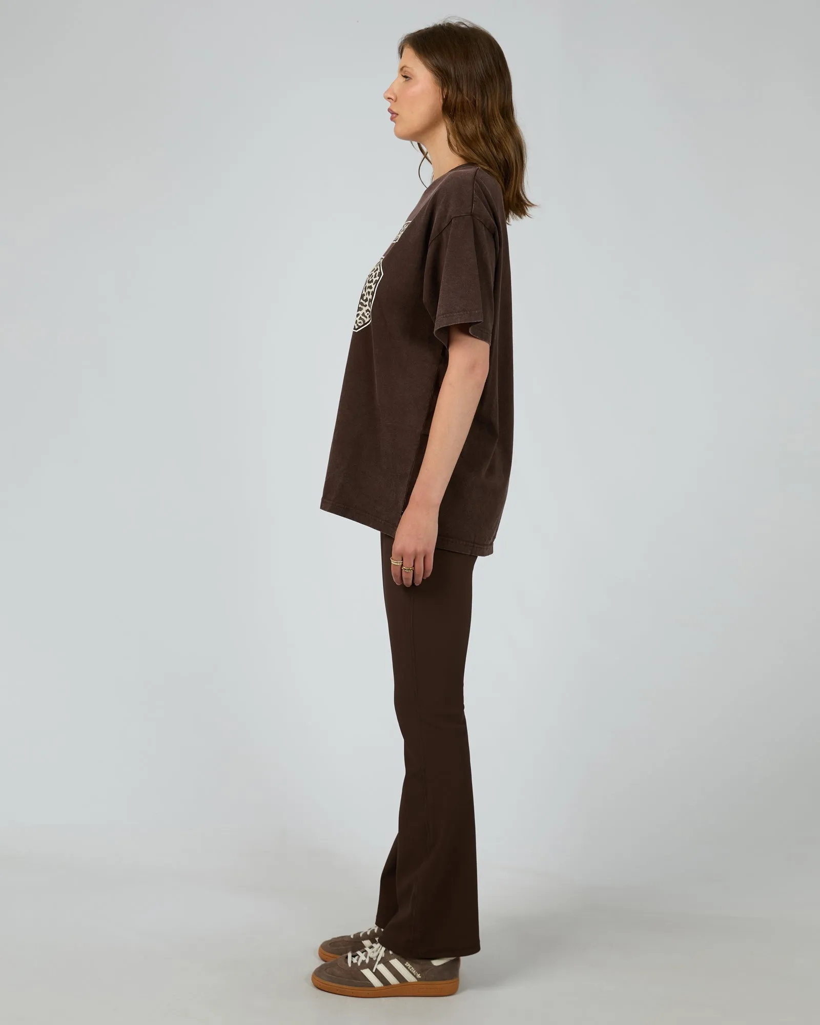 Quick Dry Technology All About Eve Nico Relaxed Tee Brown