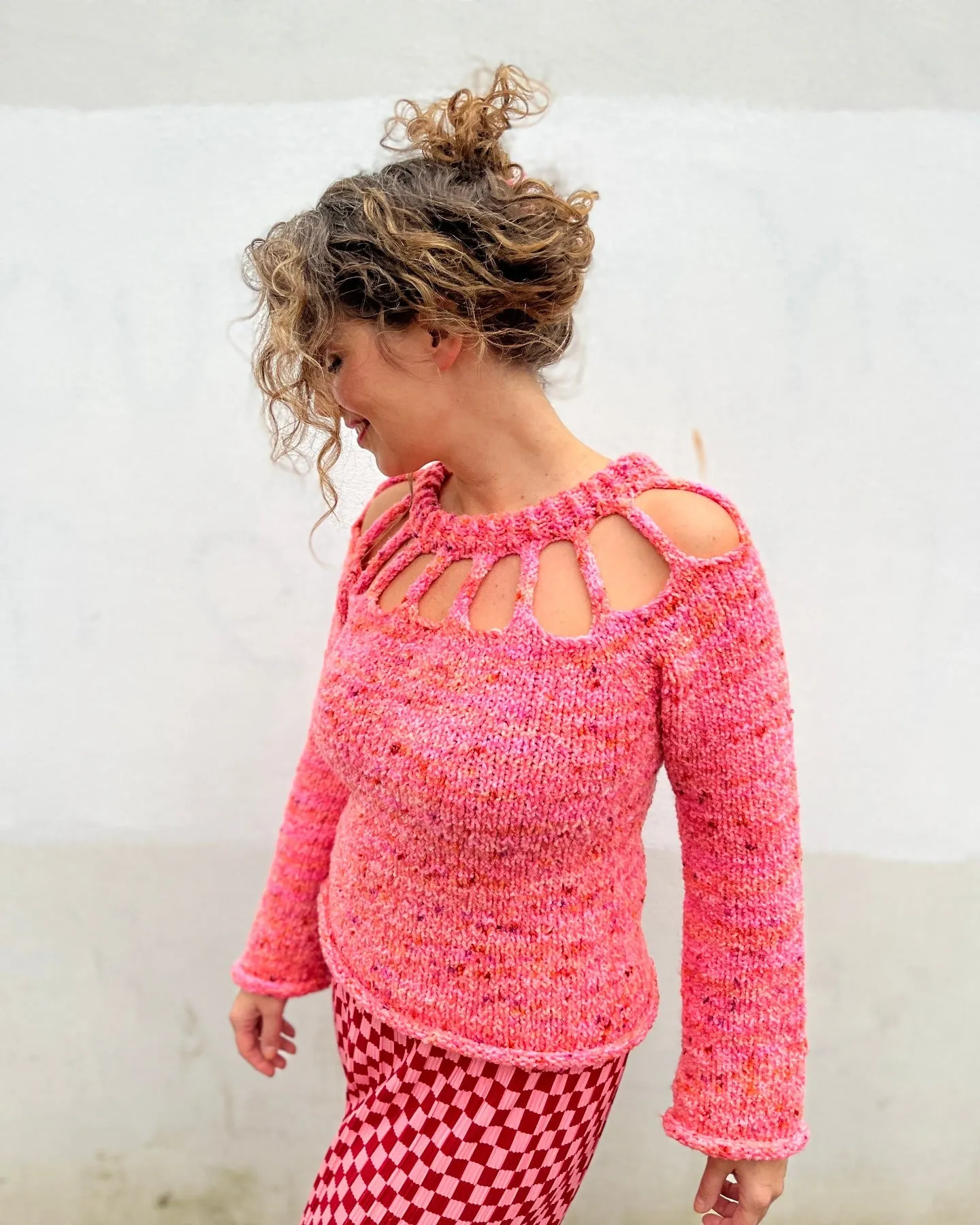 AntiPilling Treatment Organic Cotton Spice Up Your Life Sweater Dansk