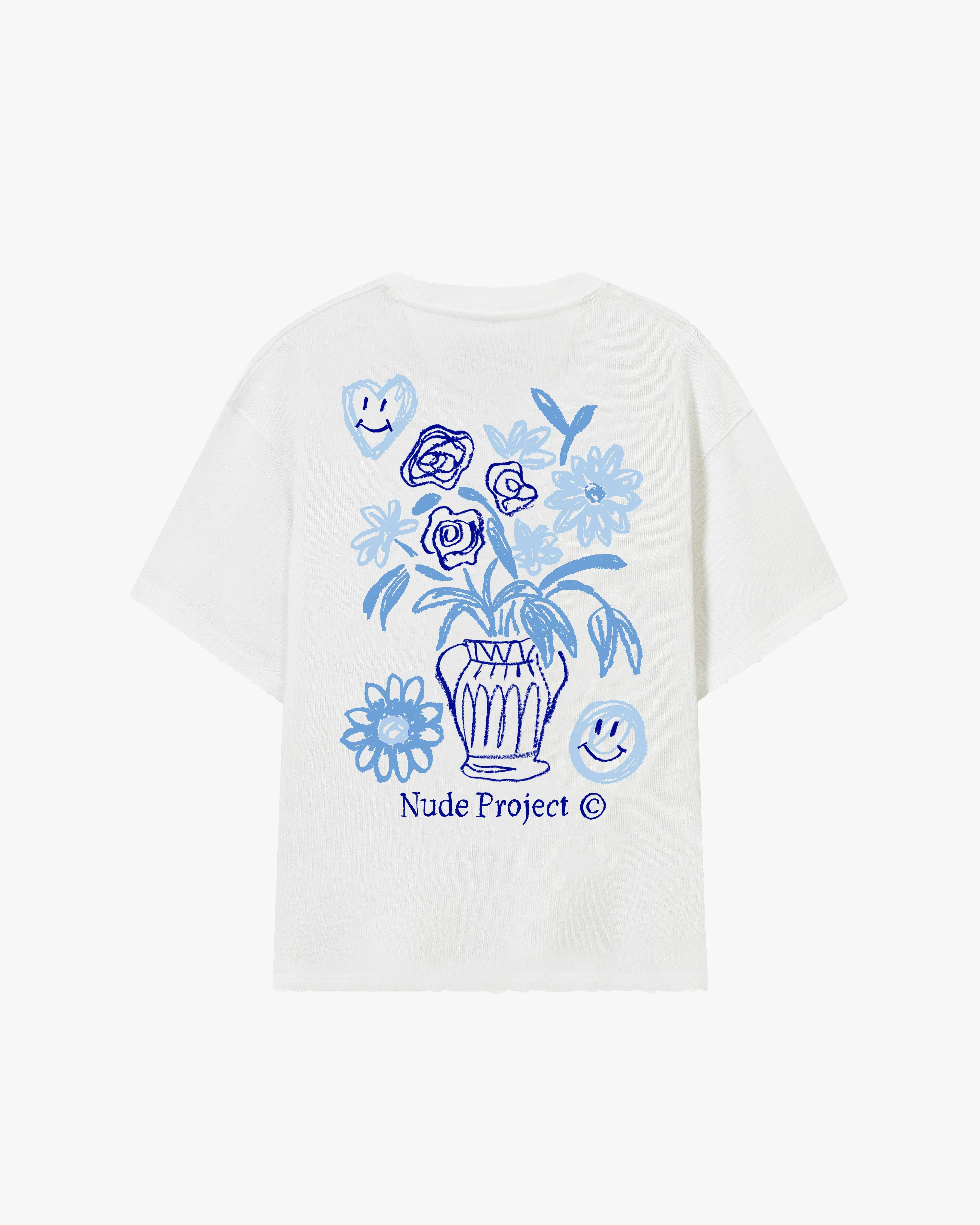 World Glow Jarron Tee White