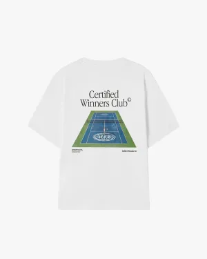 Tennis Tee White All weather VentilatedKnit