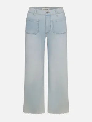 The Anchor Pant -- Float Raw Fray Comfortable Movement