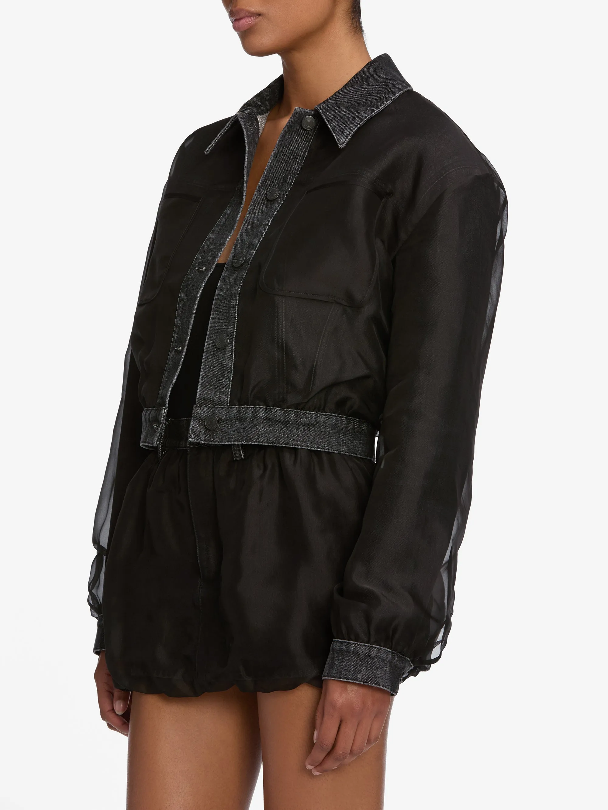 Stretchable Panels The Atelier Float Jacket -- Dim
