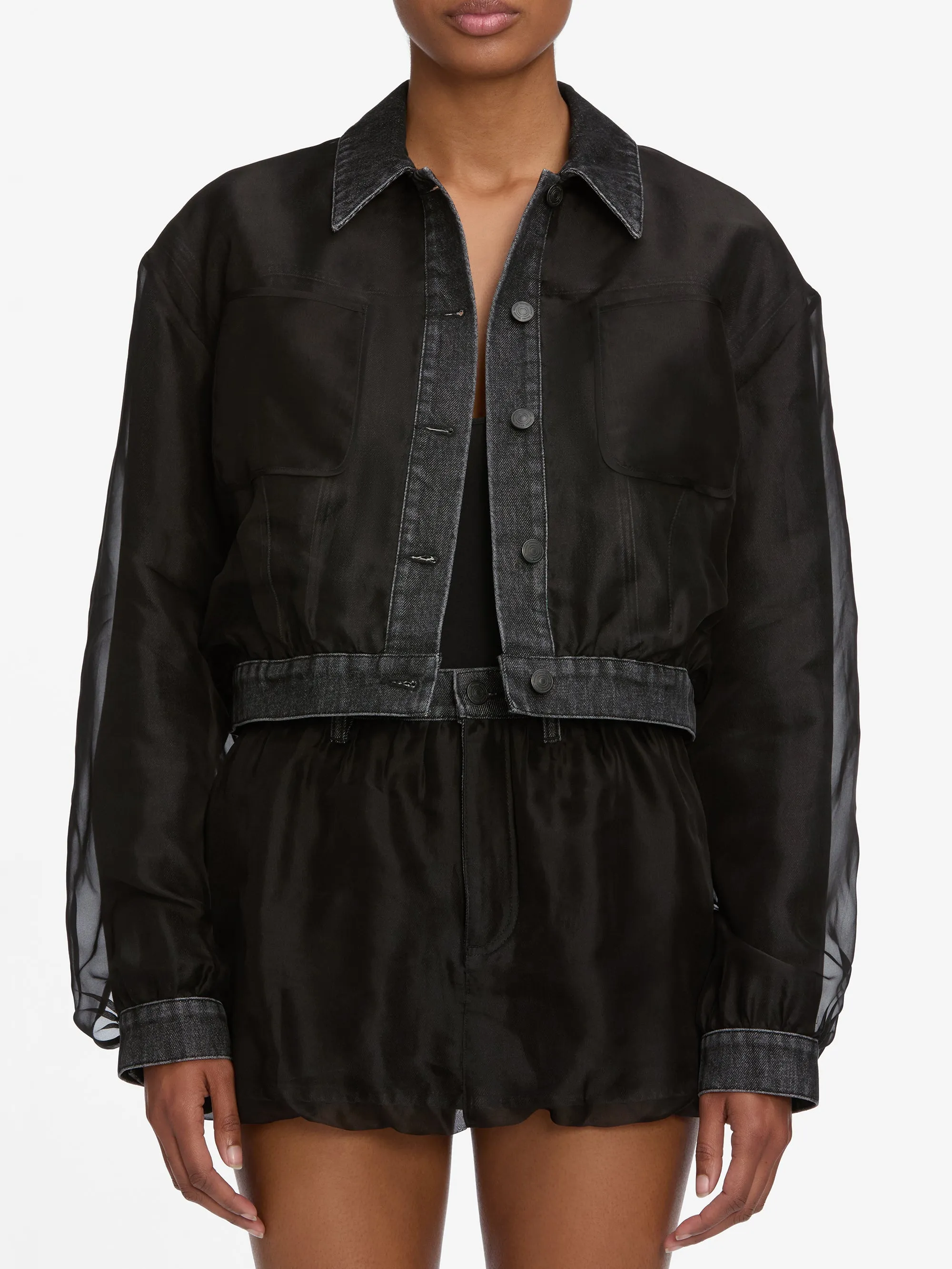 Outdoor Trip Thermal Reflective Lining The Atelier Float Jacket -- Dim