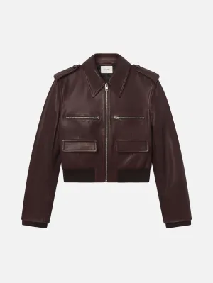 Simple Look The Aviator Jacket -- Americano