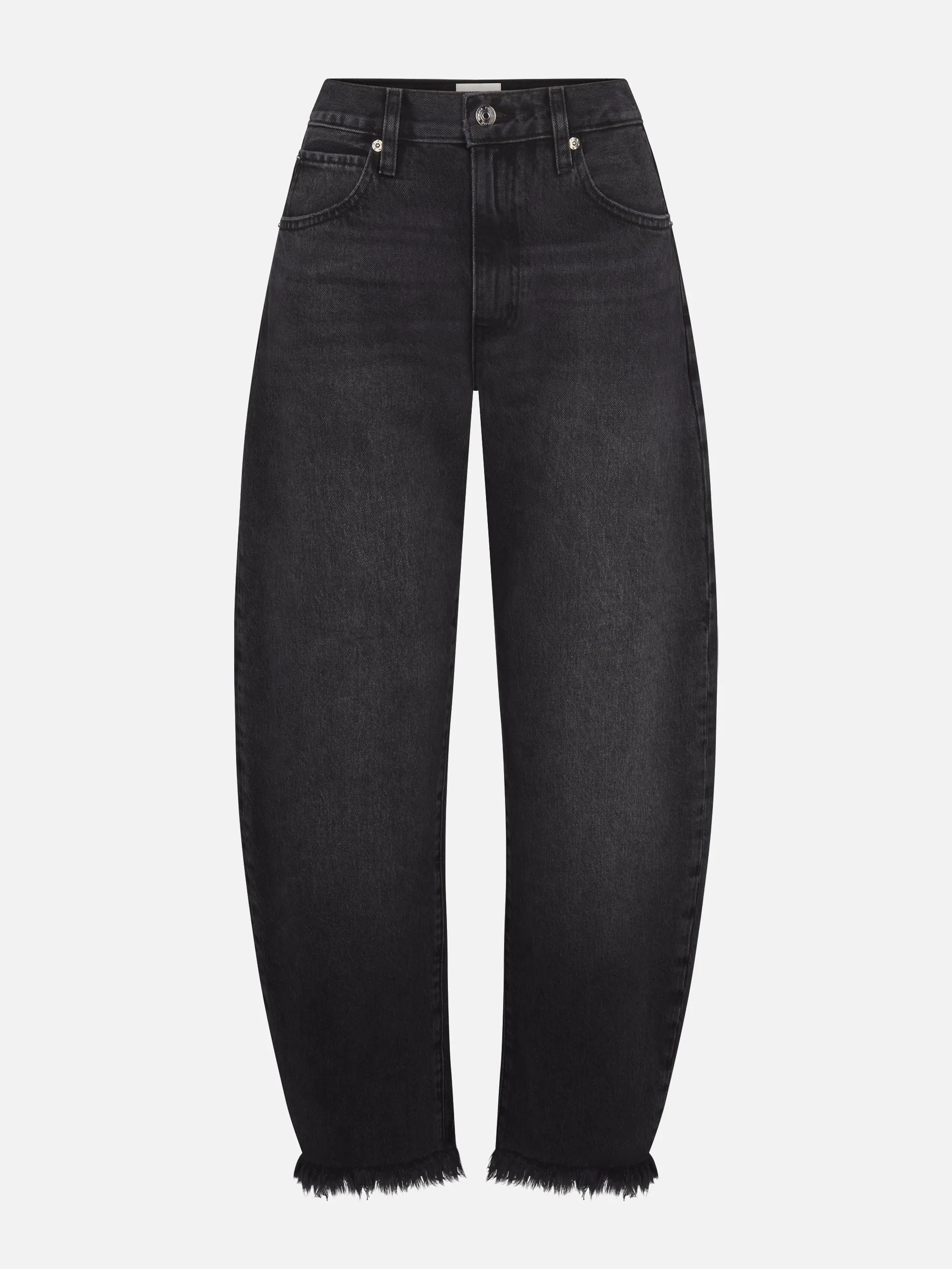 The Bubble Crop -- Limitless Raw Fray Comfy Wardrobe