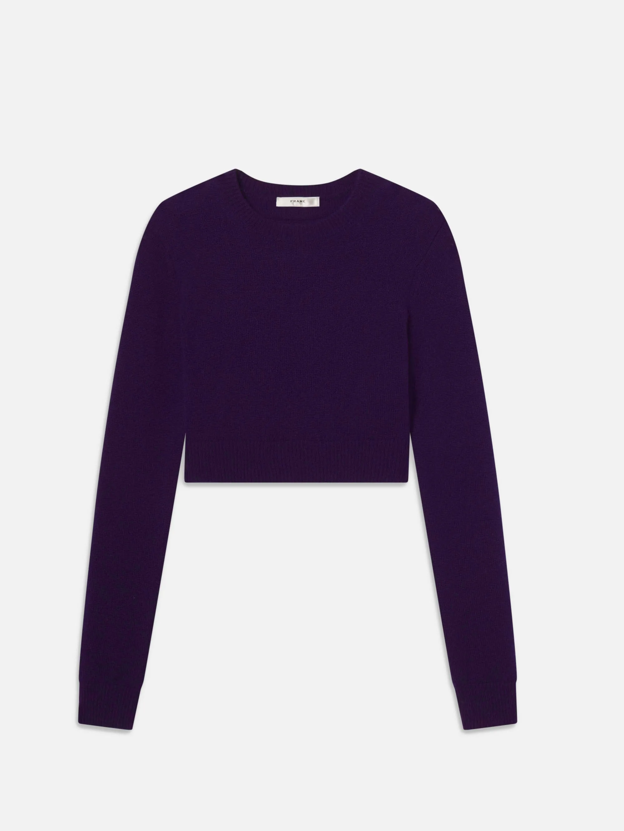 Lightweight Fabric Stay Warm The Cashmere School Crew Sweater -- Royal Purple
