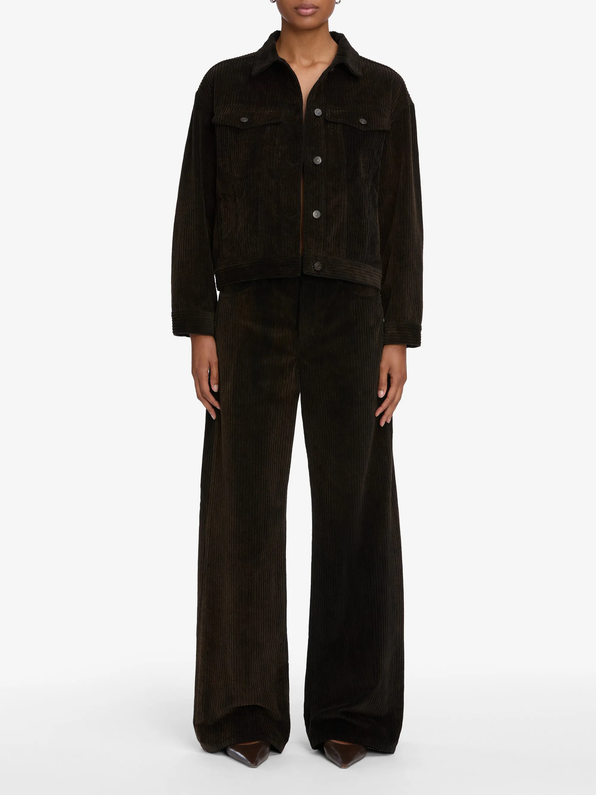 Moisture Wicking Layer The Corduroy Jacket -- Umber