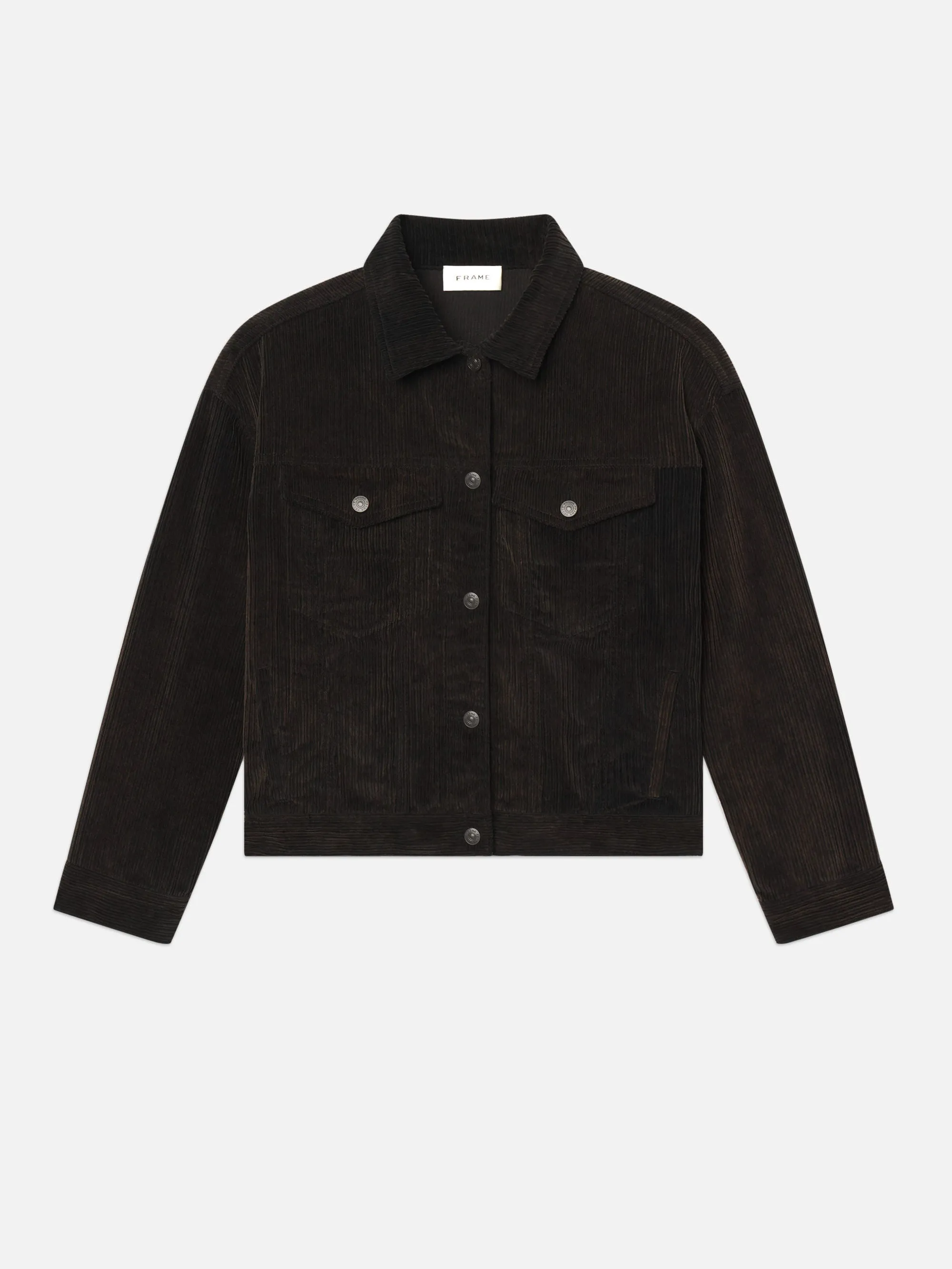 The Corduroy Jacket -- Umber Layered Collar Design