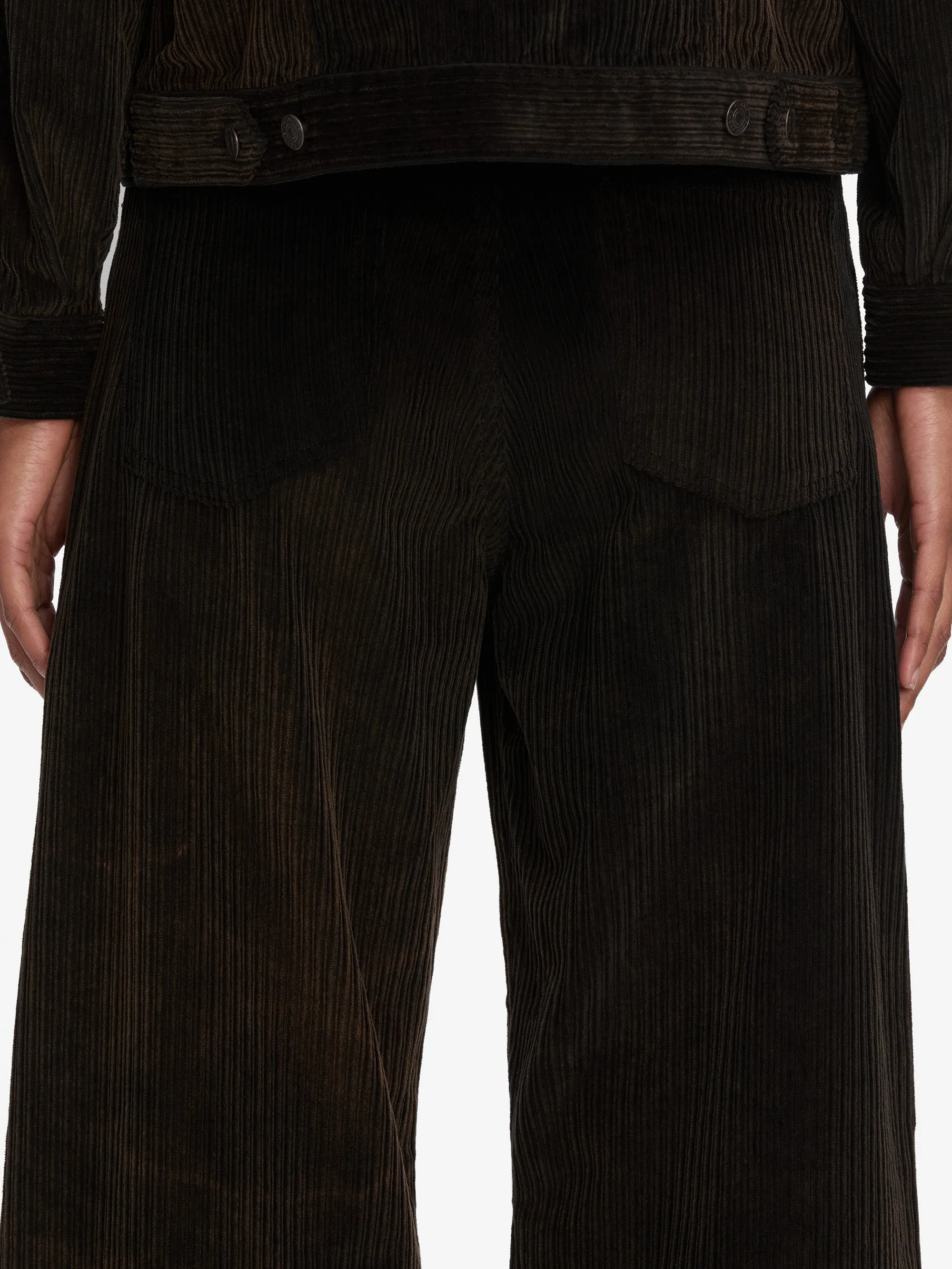 The Corduroy Loose -- Umber Relaxed Comfort Wear Comfy Material