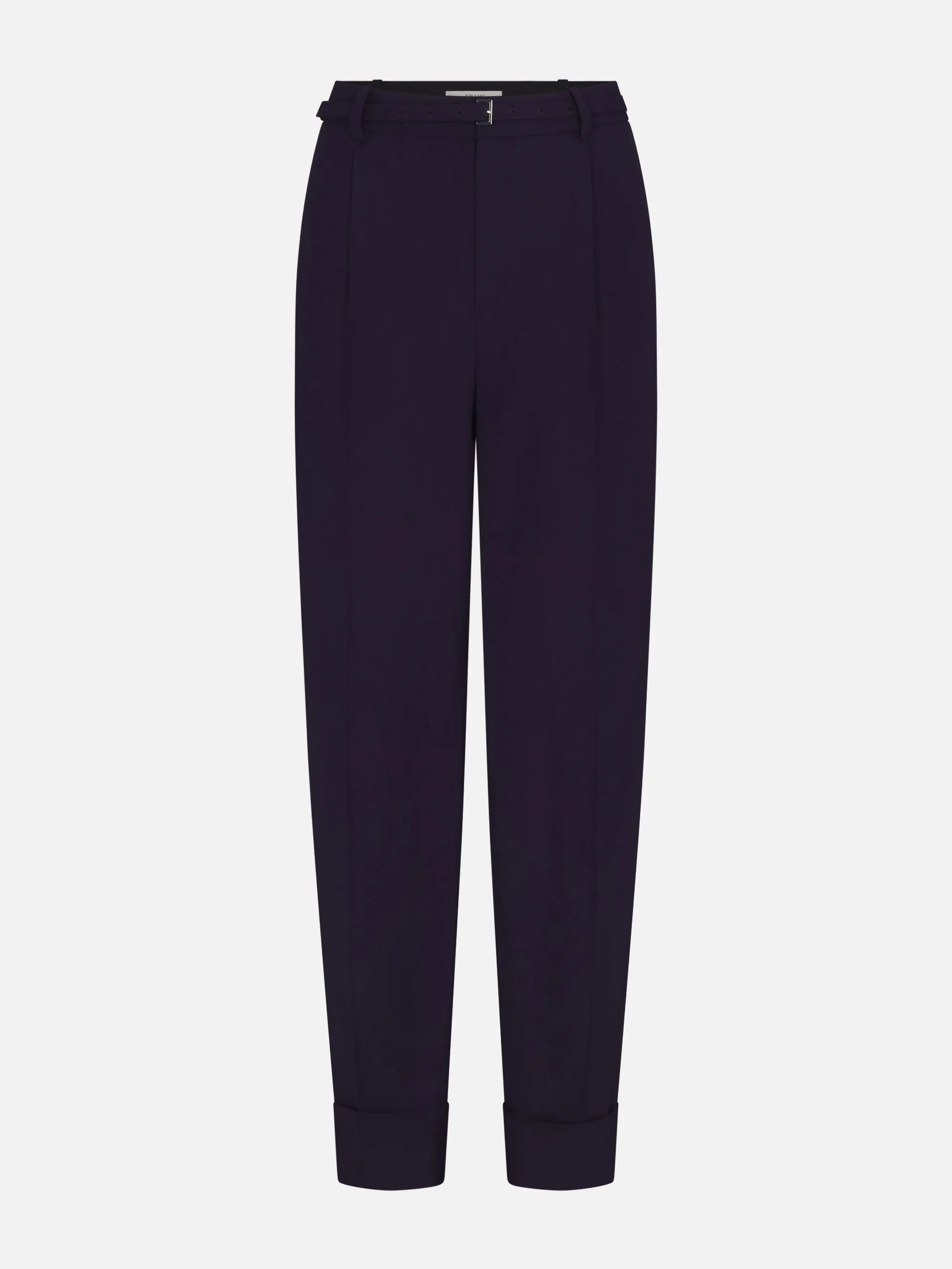 Built-in shorts LightweightComfort The Cuffed Pleated Trouser -- Royal Purple