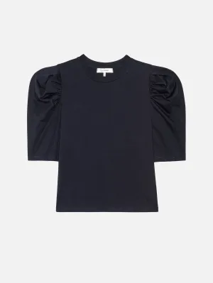 Comfort Waist The Drape Tee -- Navy