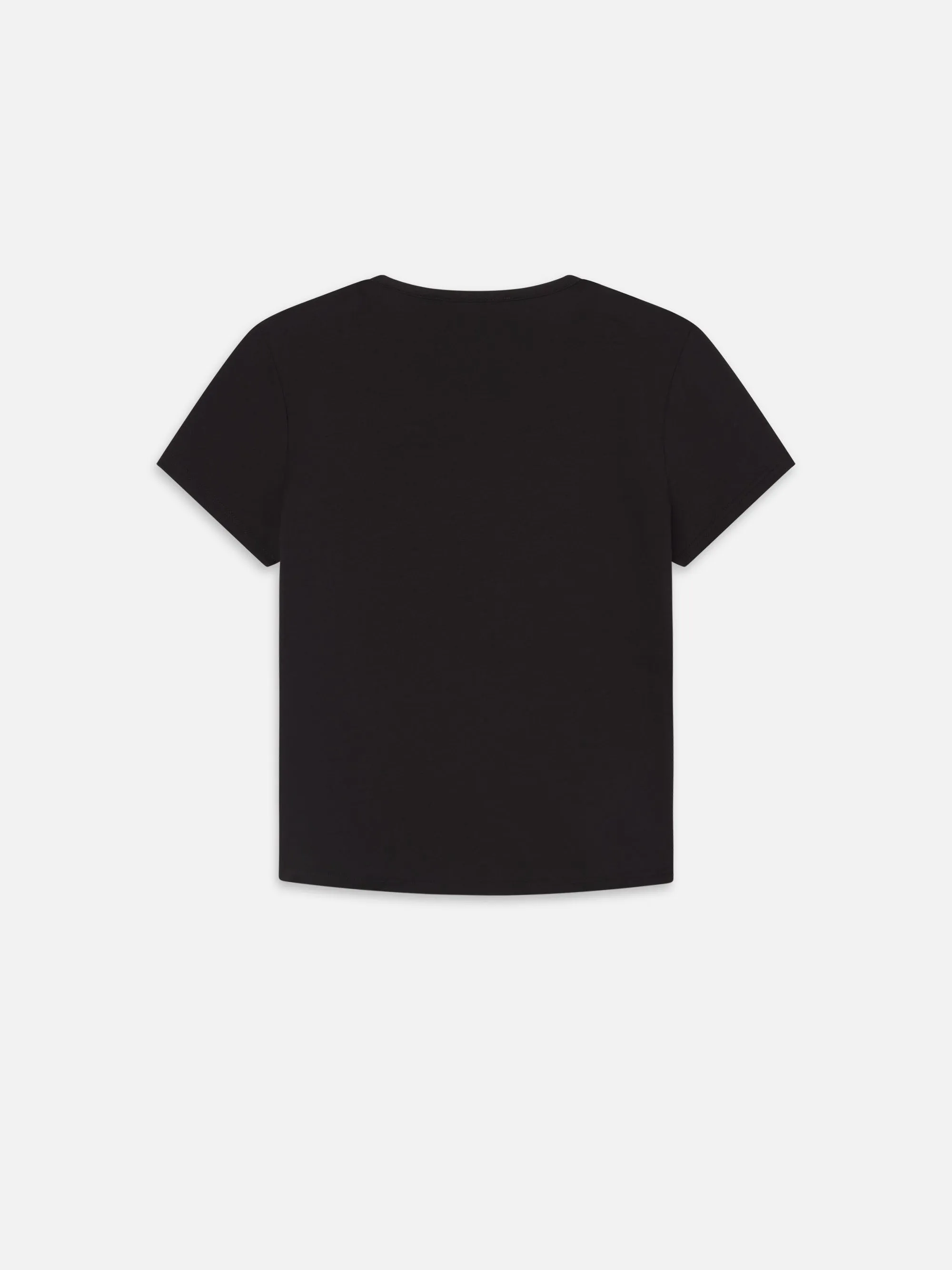 The Gathered Tee -- Black Light Casual Wear