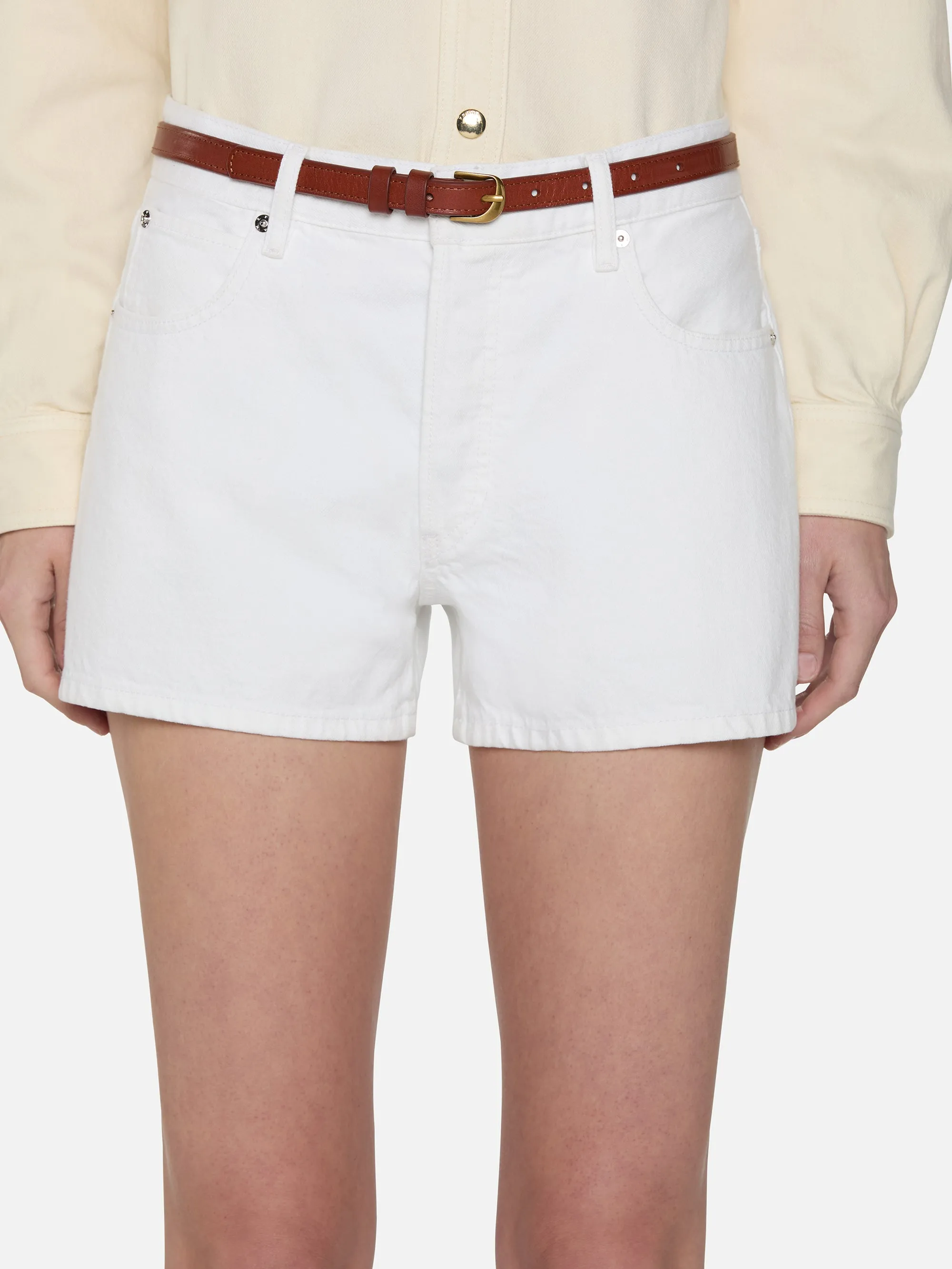 Easy Fit Design All Day Use The Hang Short -- White