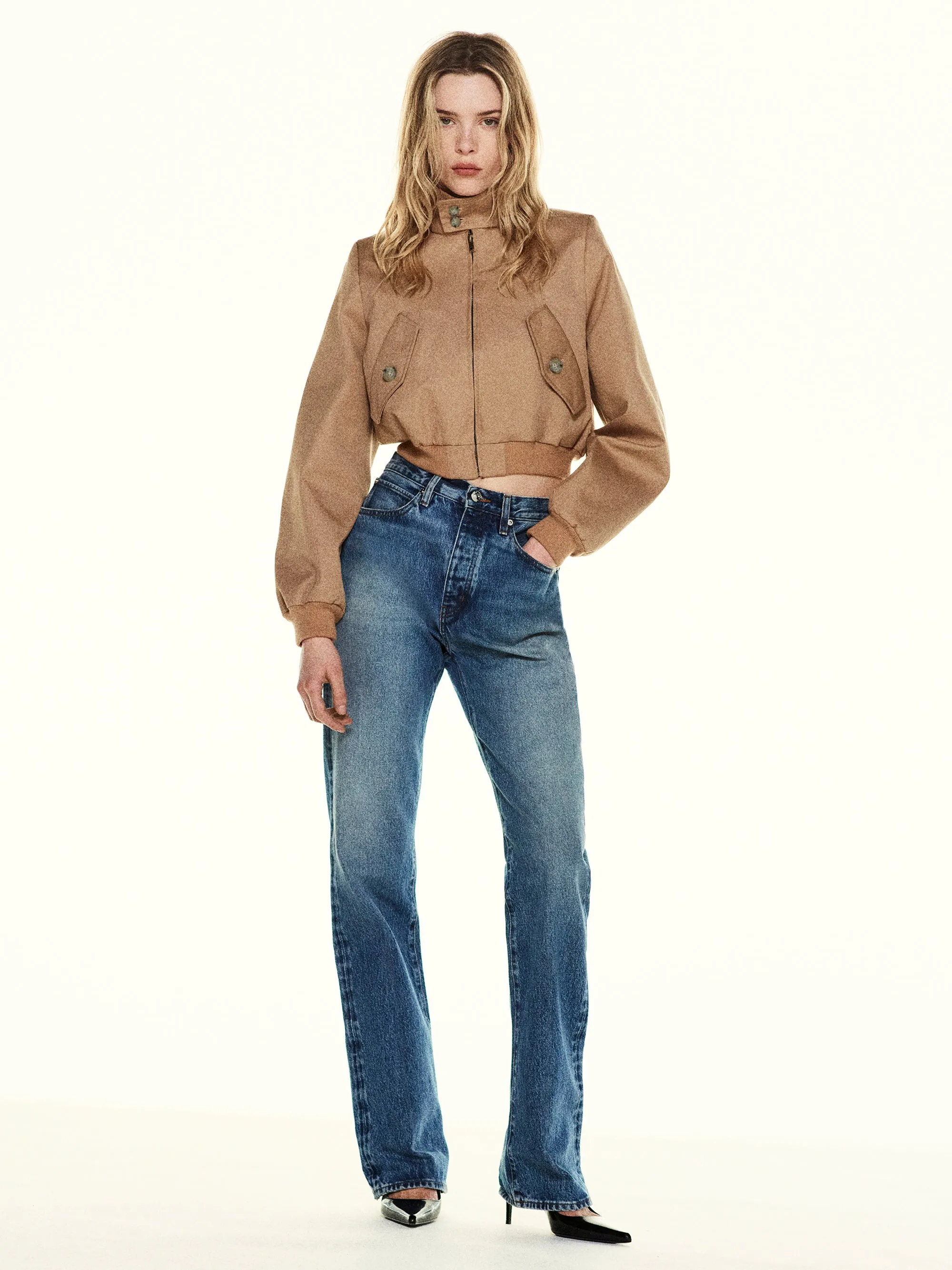 Winter Fashion The Harrington Jacket -- Camel