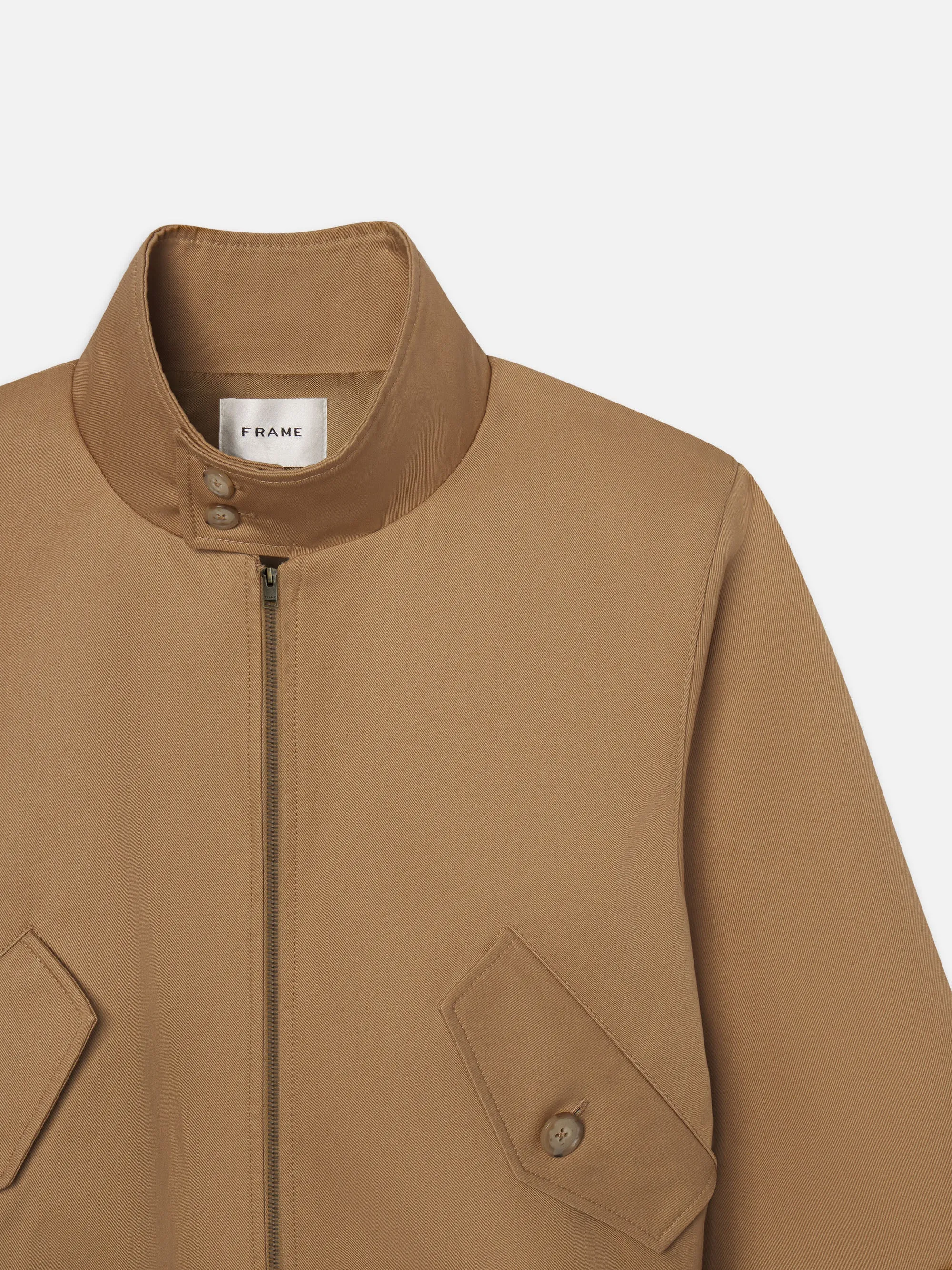 Adjustable Belt The Harrington Jacket -- Camel