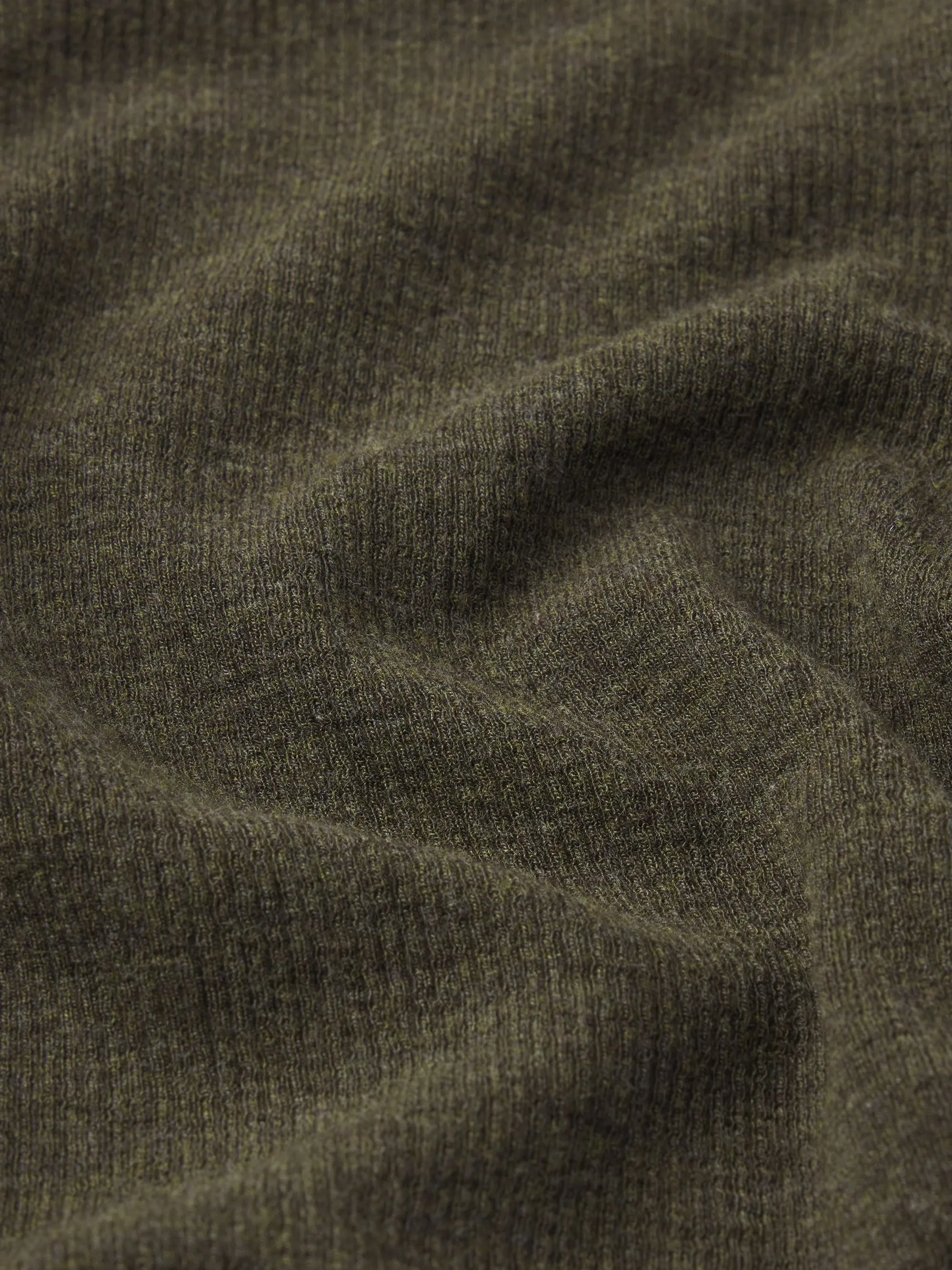 Smooth Neckline Non-toxic The Heather Rib Crew Tee -- Rich Military Heather