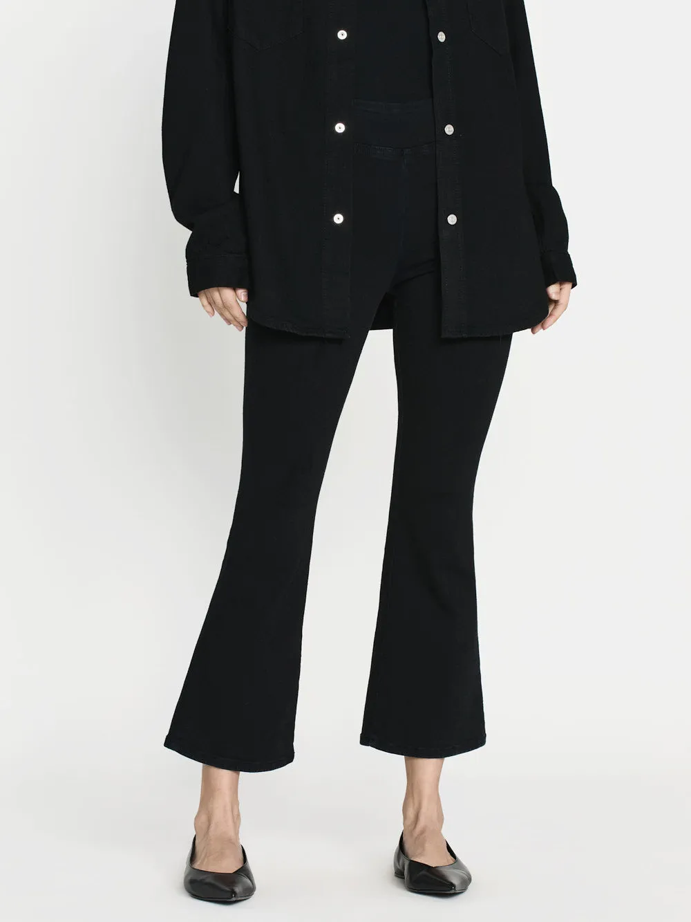 The Jetset Crop Mini Boot -- Sheen Noir Everyday Essential Rest Easy