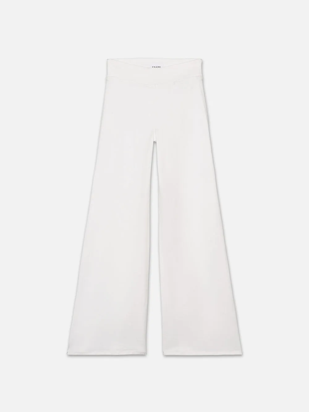 ElasticCuffs The Jetset Wide Leg -- White