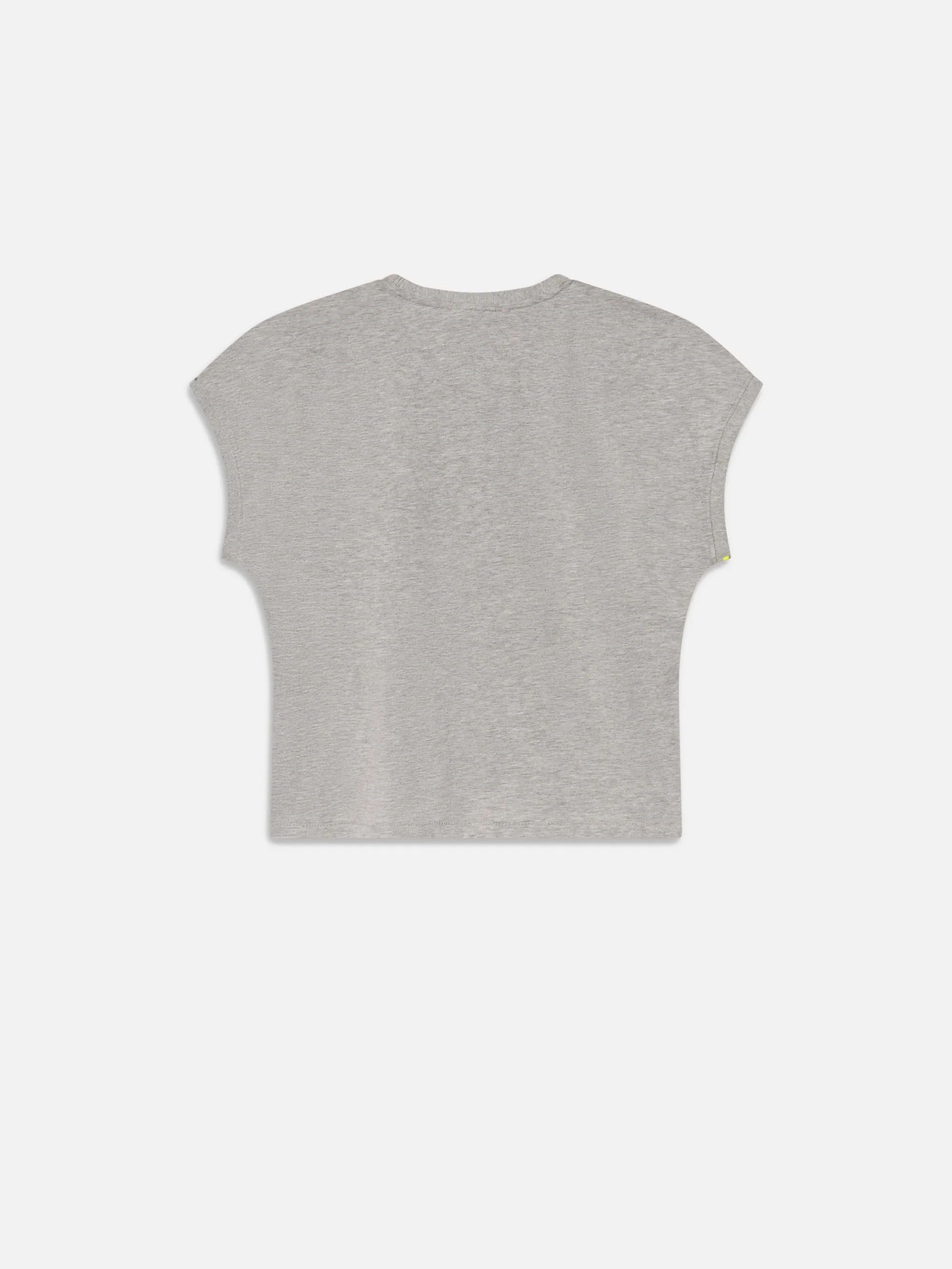Ultra Soft Finish FadeResistantPrint The Muscle Tee -- Heather Grey