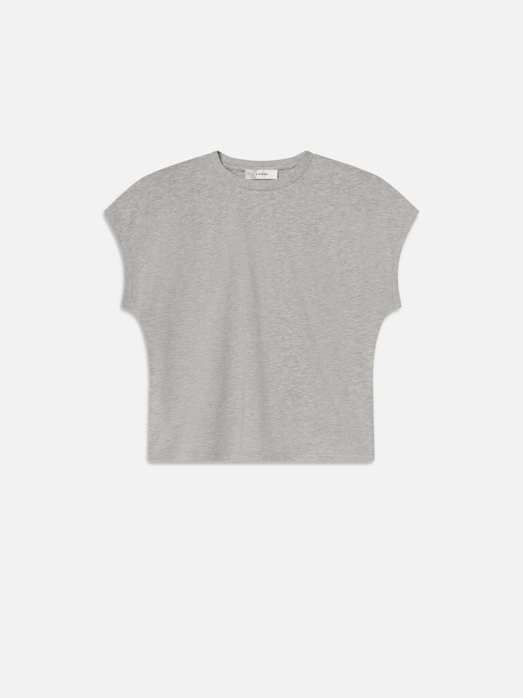 The Muscle Tee -- Heather Grey Minimal Comfort