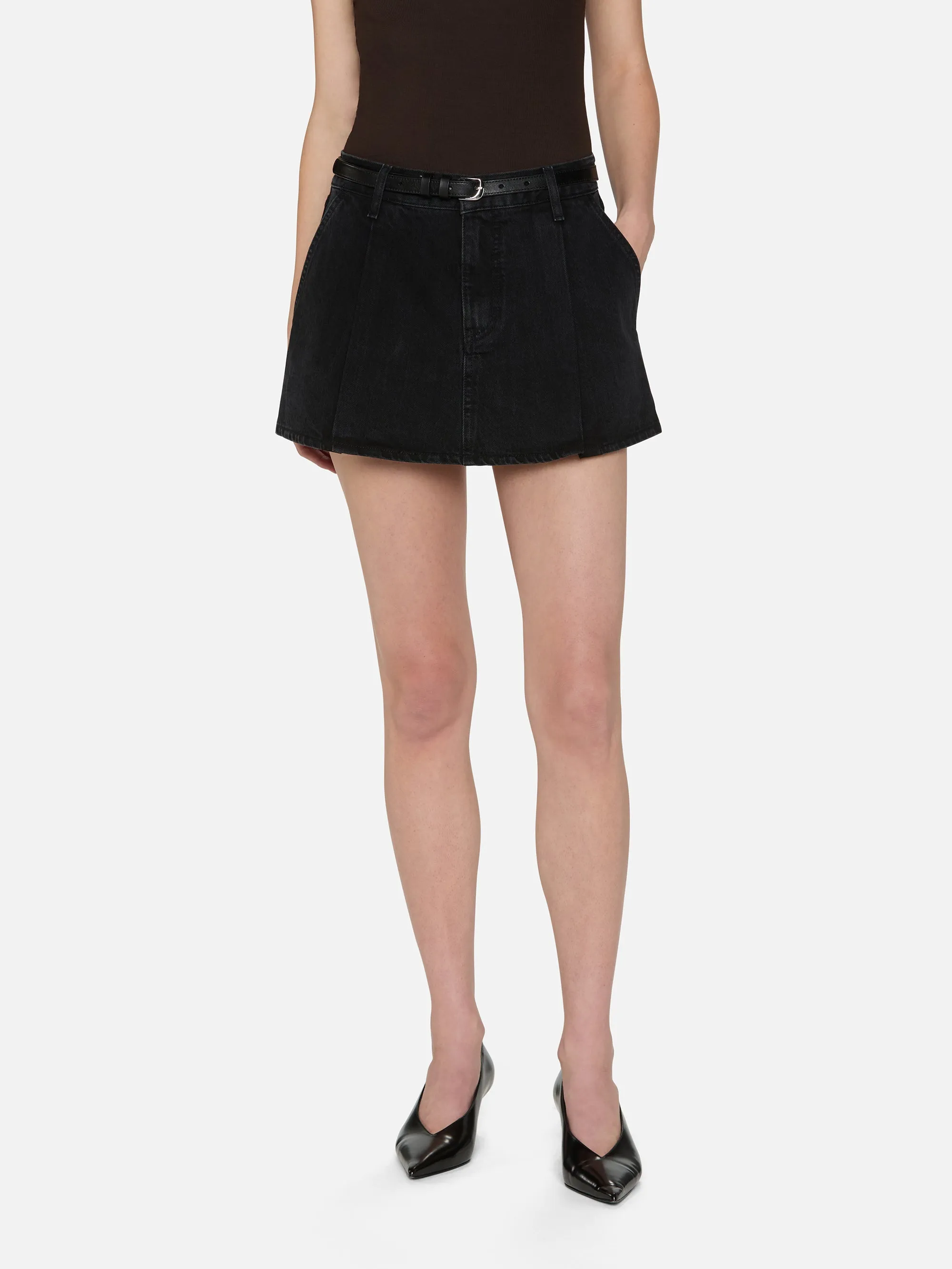 Peace Flow StaticResistant The Pleated Skirt -- Axiom