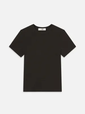 Luxury exclusivity The Rib Baby Tee -- Coffee