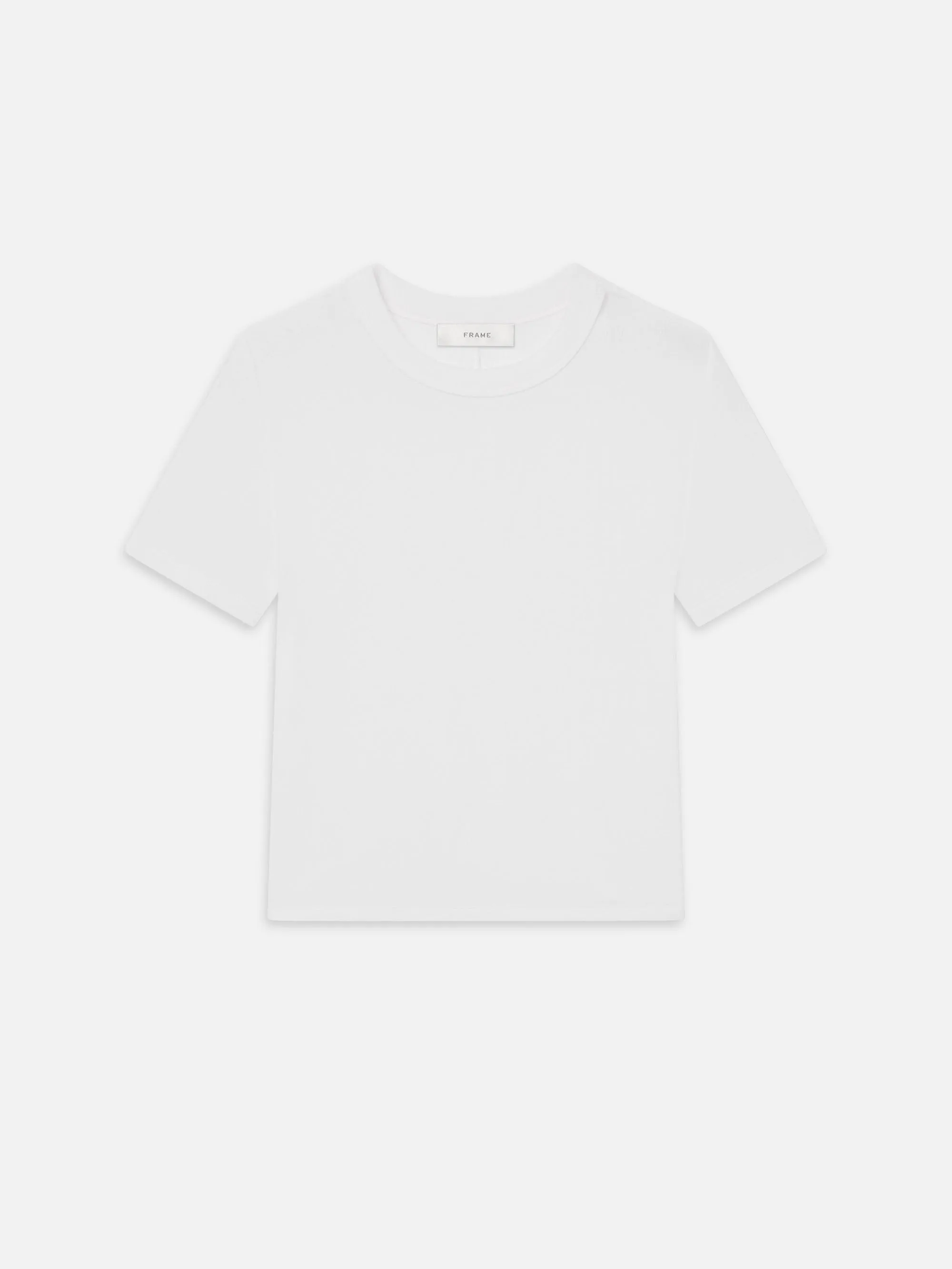 The Rib Baby Tee -- White ethical Kids playfulness