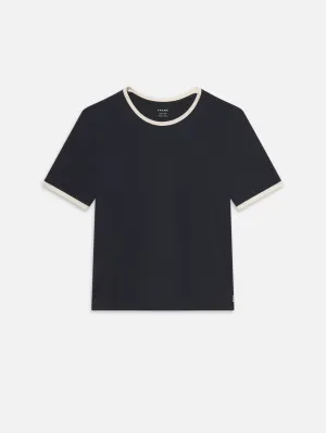 Outdoor Leisure The Ringer Baby Tee -- Navy Multi