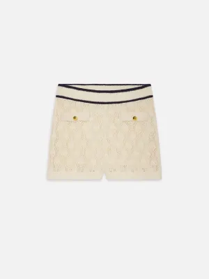 The Rookie Short -- Cream Multi Comfort Wear Move Fast