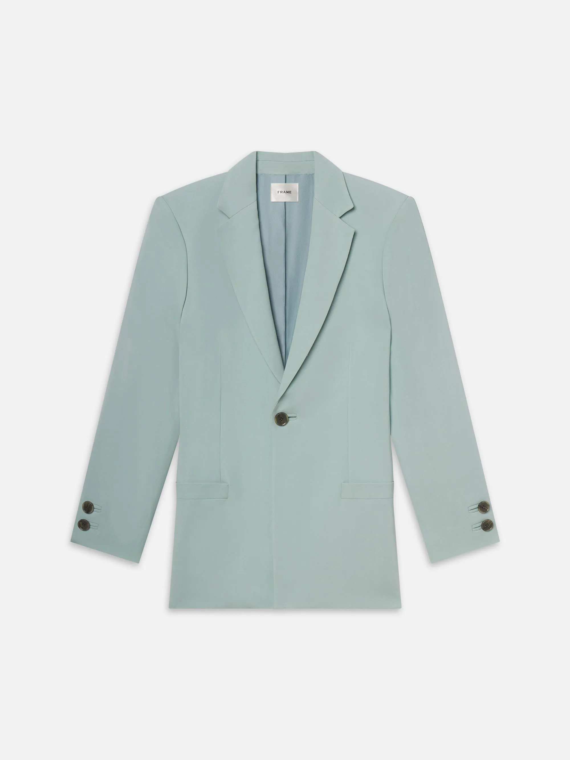 The Slim Blazer -- Robin's Egg Blue Snag Free Surface