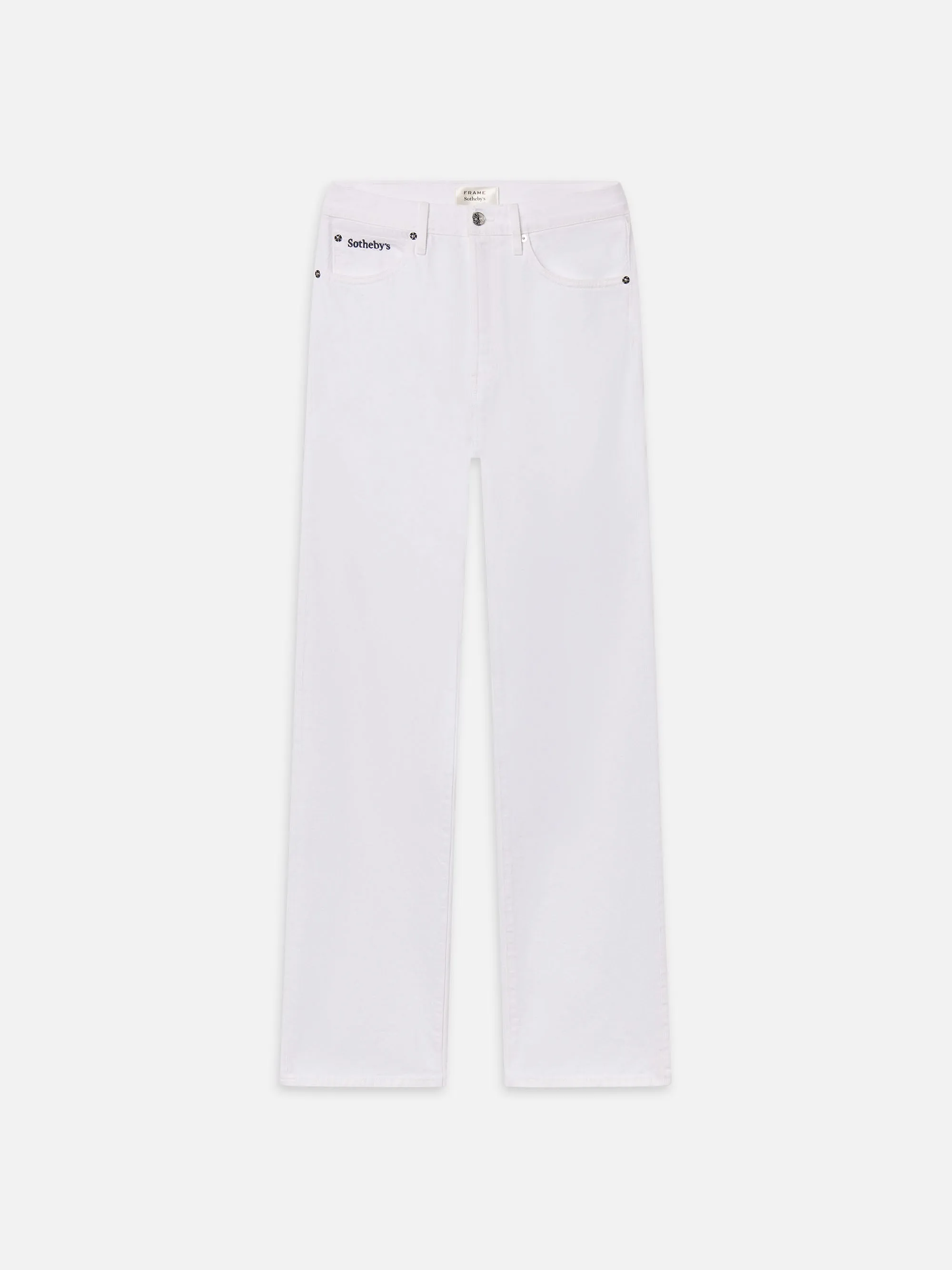 No Pinch FadeResistant The Sotheby's Vertical Jean -- White