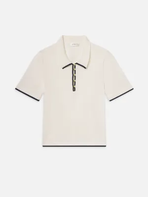The Sport Polo -- Cream Multi Thermal Regulation Layer