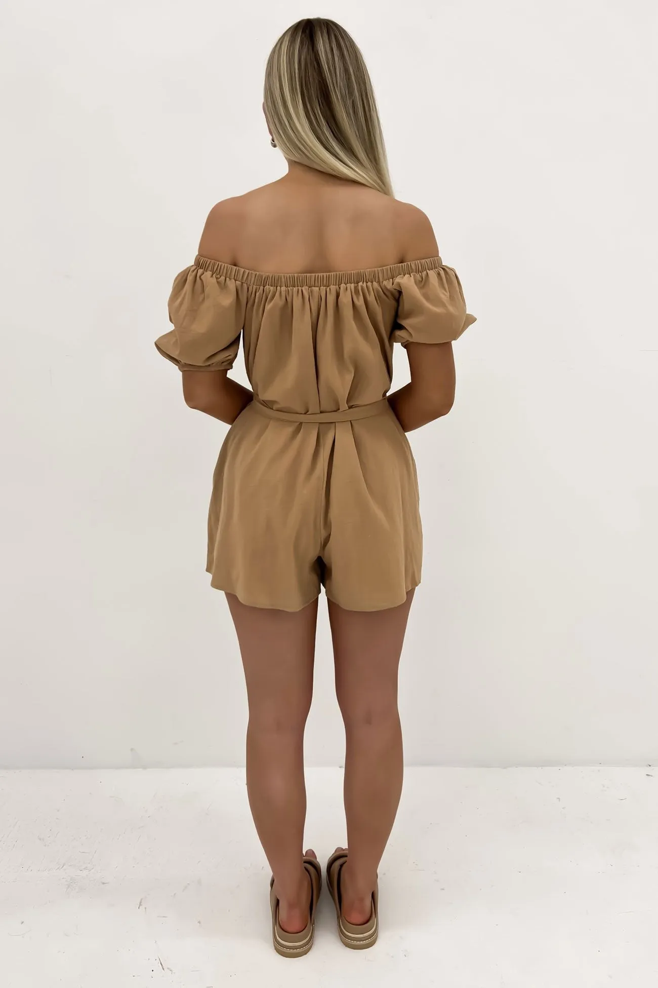 Relaxed Style Amayah Playsuit Brown
