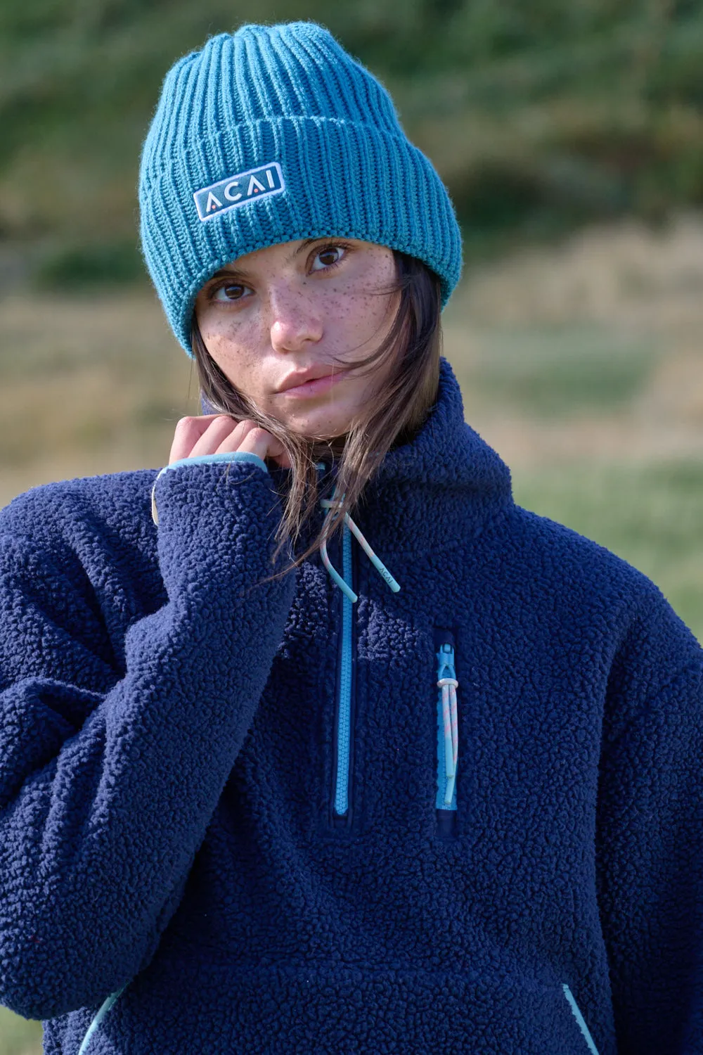 Toast Fleece - Deep Navy ThermalRegulation AI Style