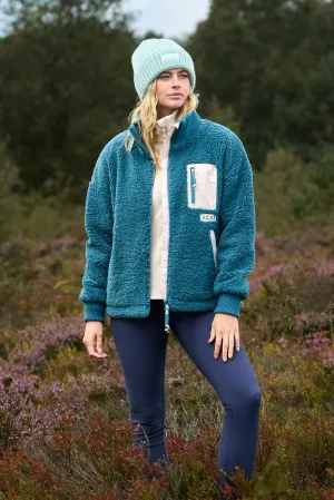 Adventure Fleece - Wild Fern Snag Free Zipper Technology Snap Closure System