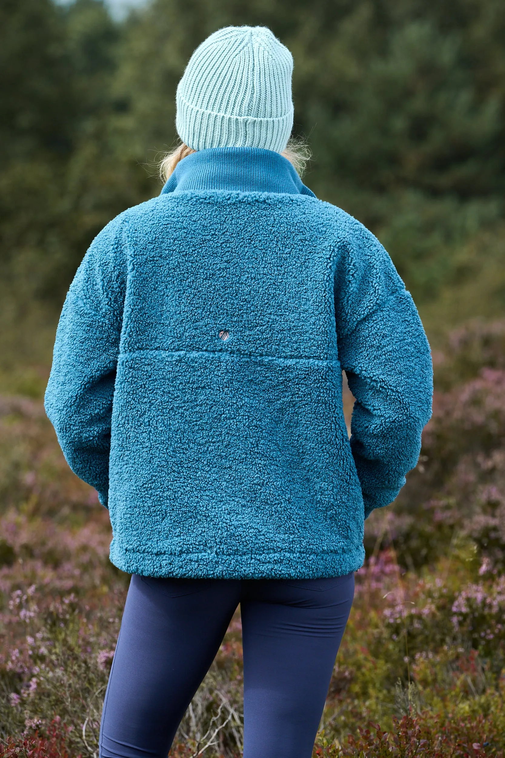 Layering Compatible Cut Knee Length Adventure Fleece - Wild Fern