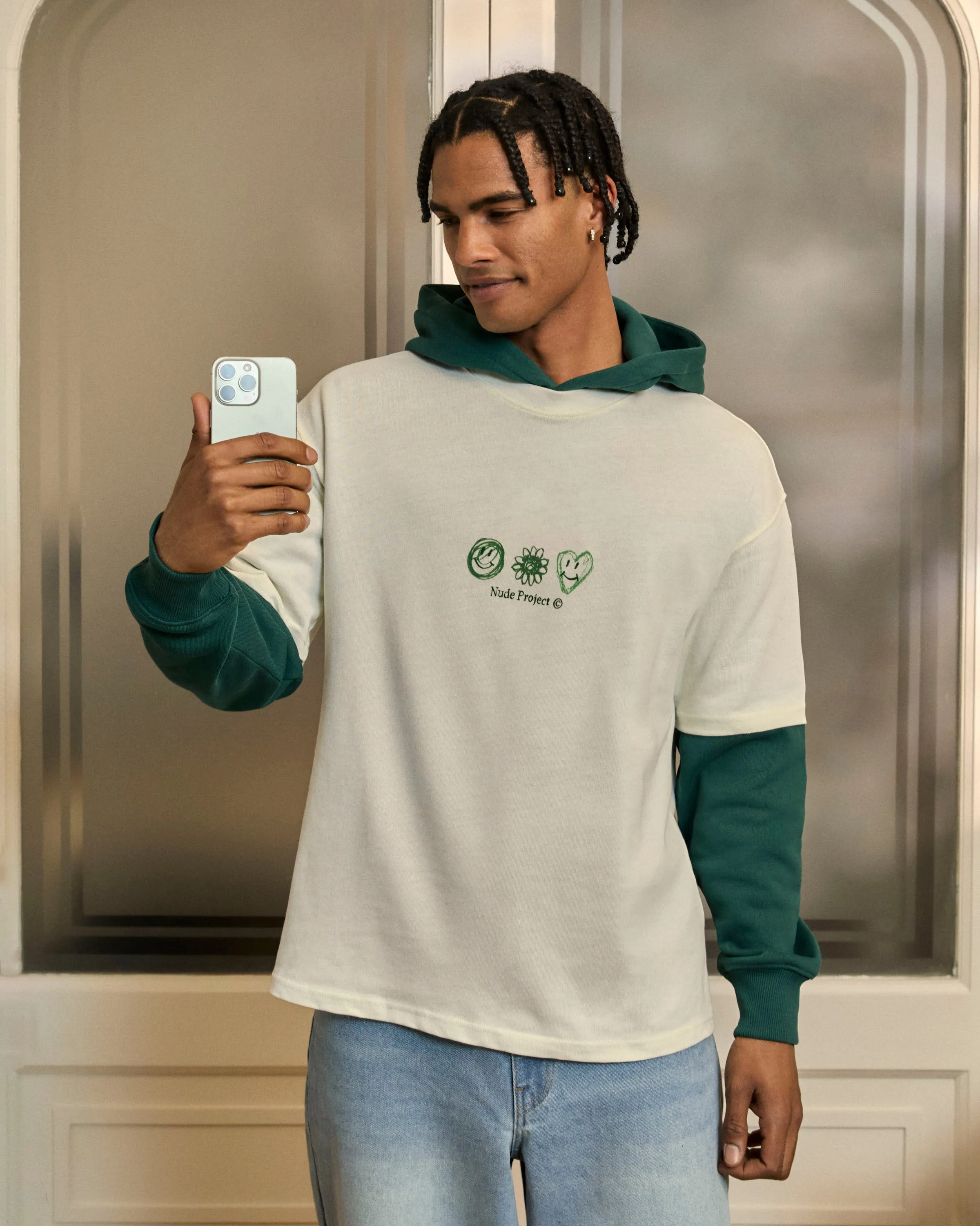 Street Wear Jarron Tee Marshmallow