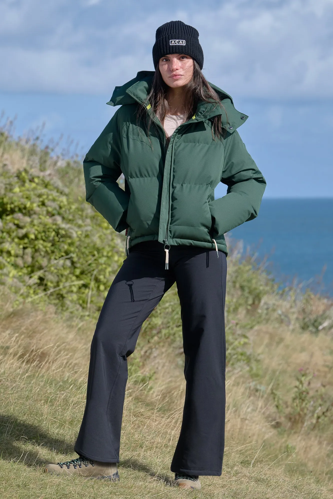 Thermal Straight Leg Trousers - Black AntiSnagZippers