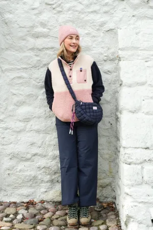 Thermal Straight Leg Trousers - Deep Navy Stay Active Durable Utility