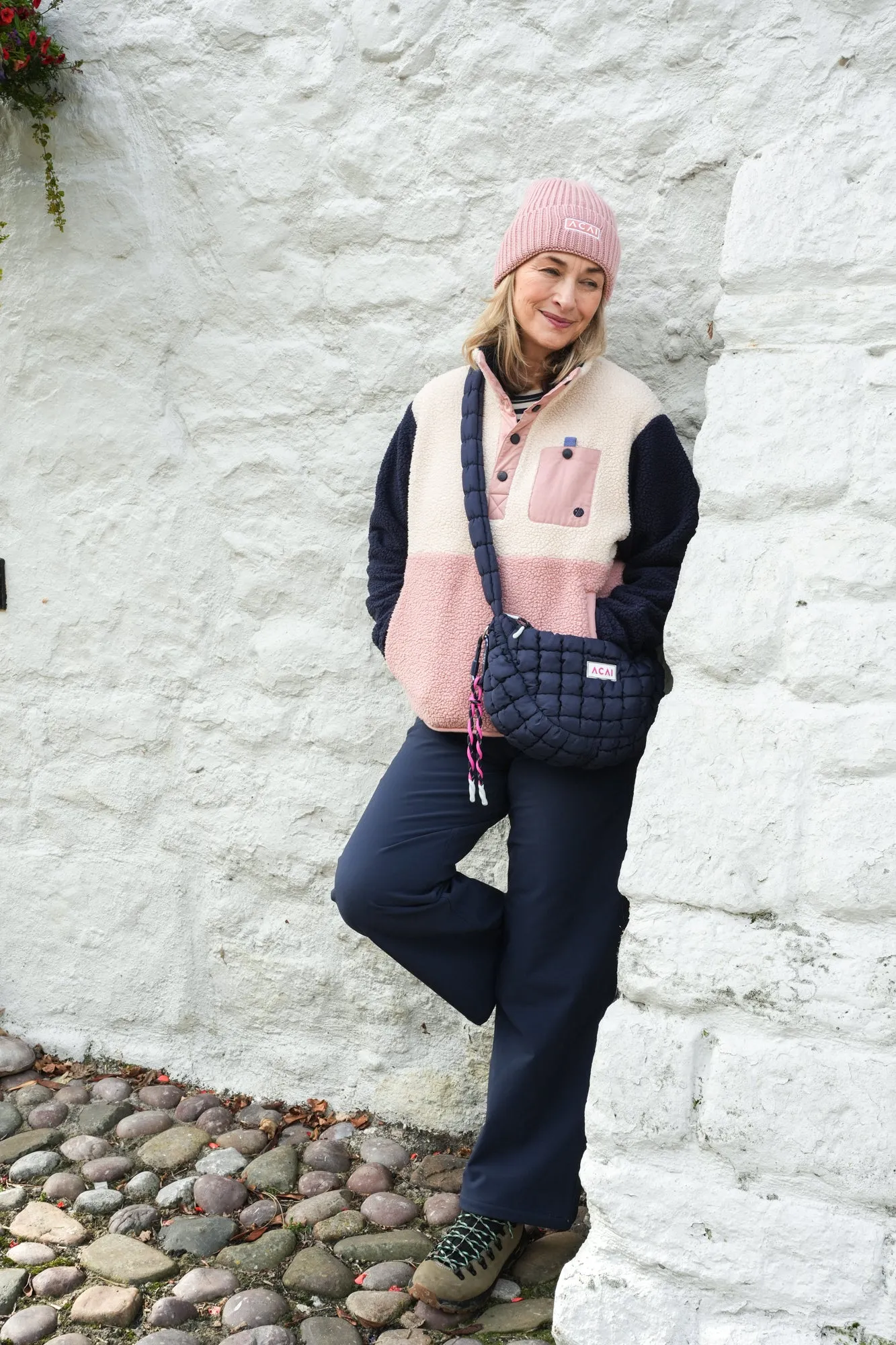 Thermal Straight Leg Trousers - Deep Navy Flex Foam Inserts Effortless Style