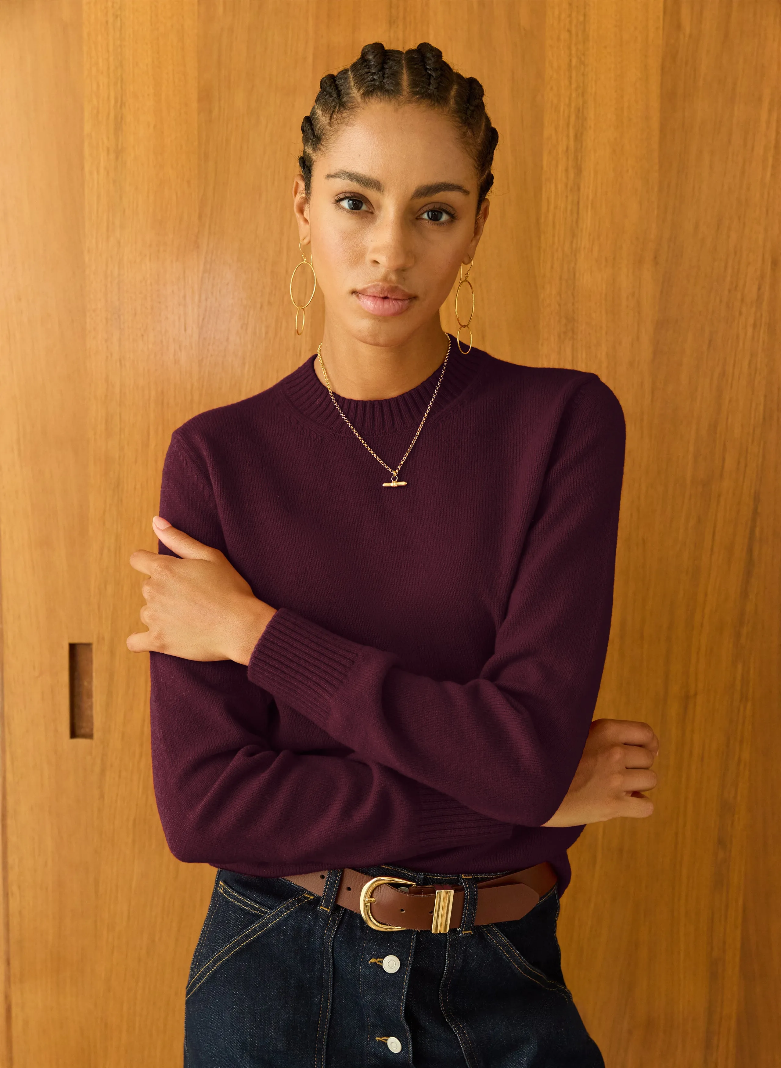 Zucca Wool Blend Crew Neck?Jumper City Comforted