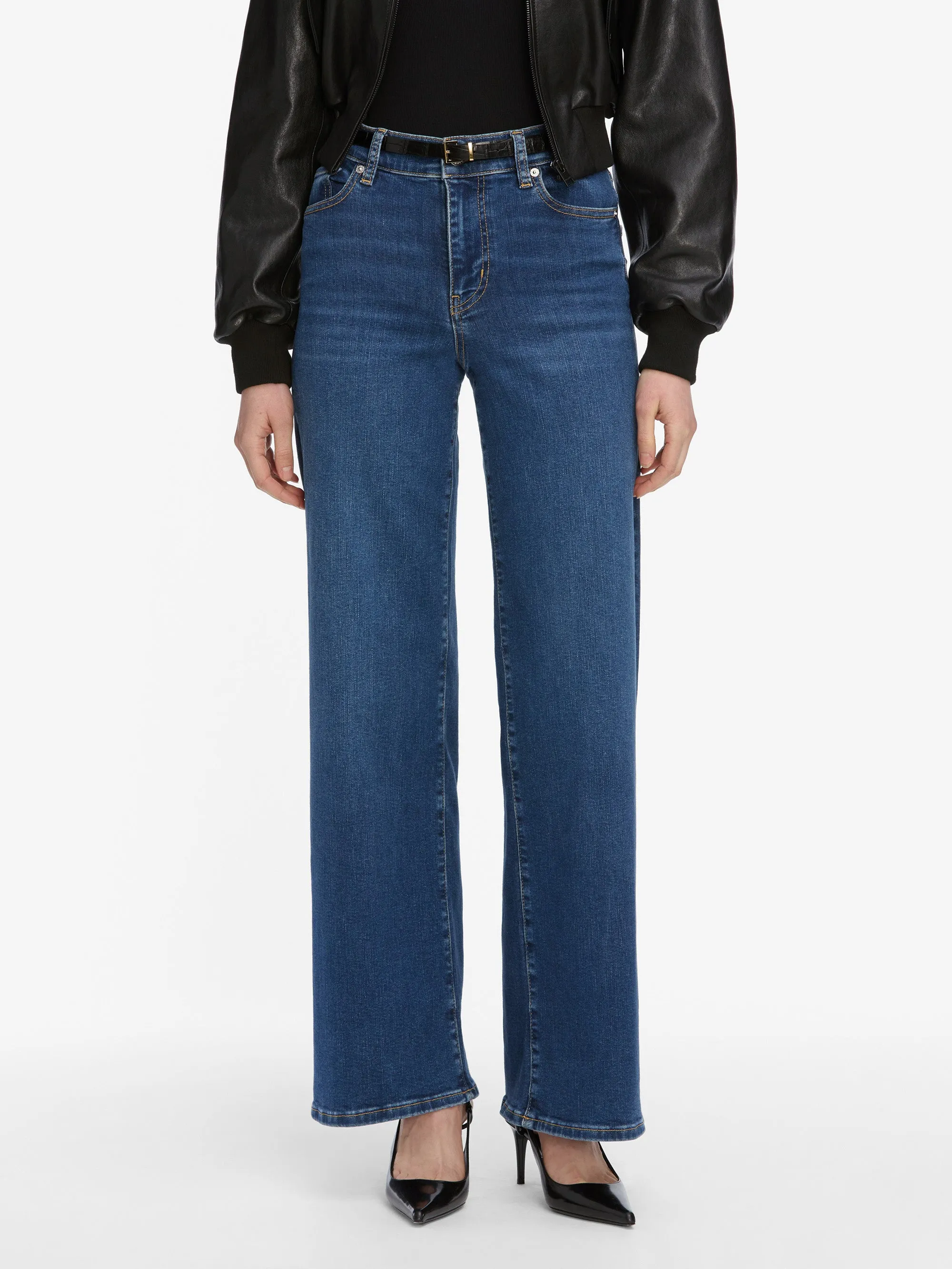 Le Slim Palazzo -- Femma Modern Comfort Tall Length