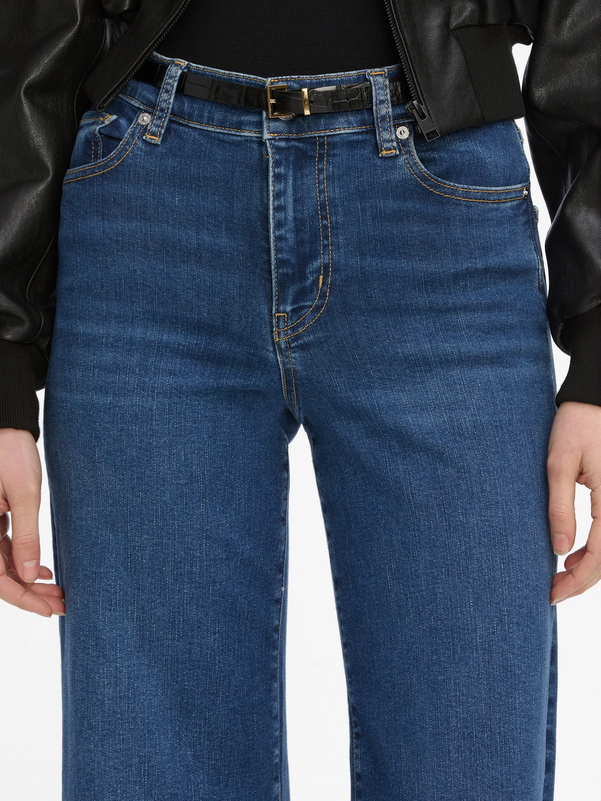 High-waisted fit Quick Wear Le Slim Palazzo -- Femma