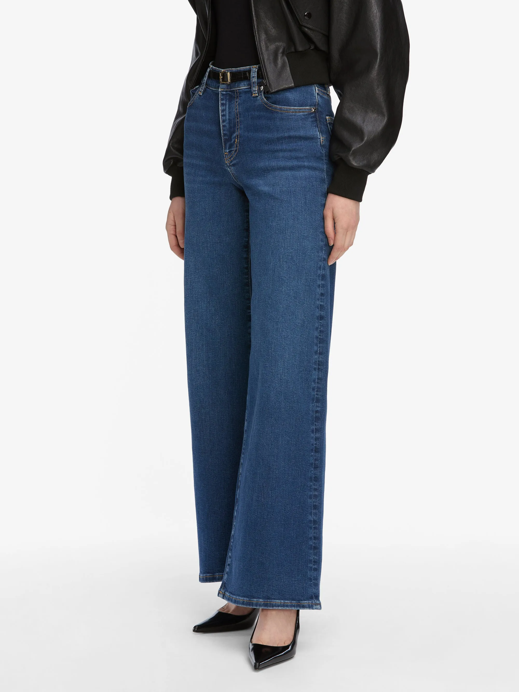 Chafe-Free Fit No Pinch Le Slim Palazzo -- Femma