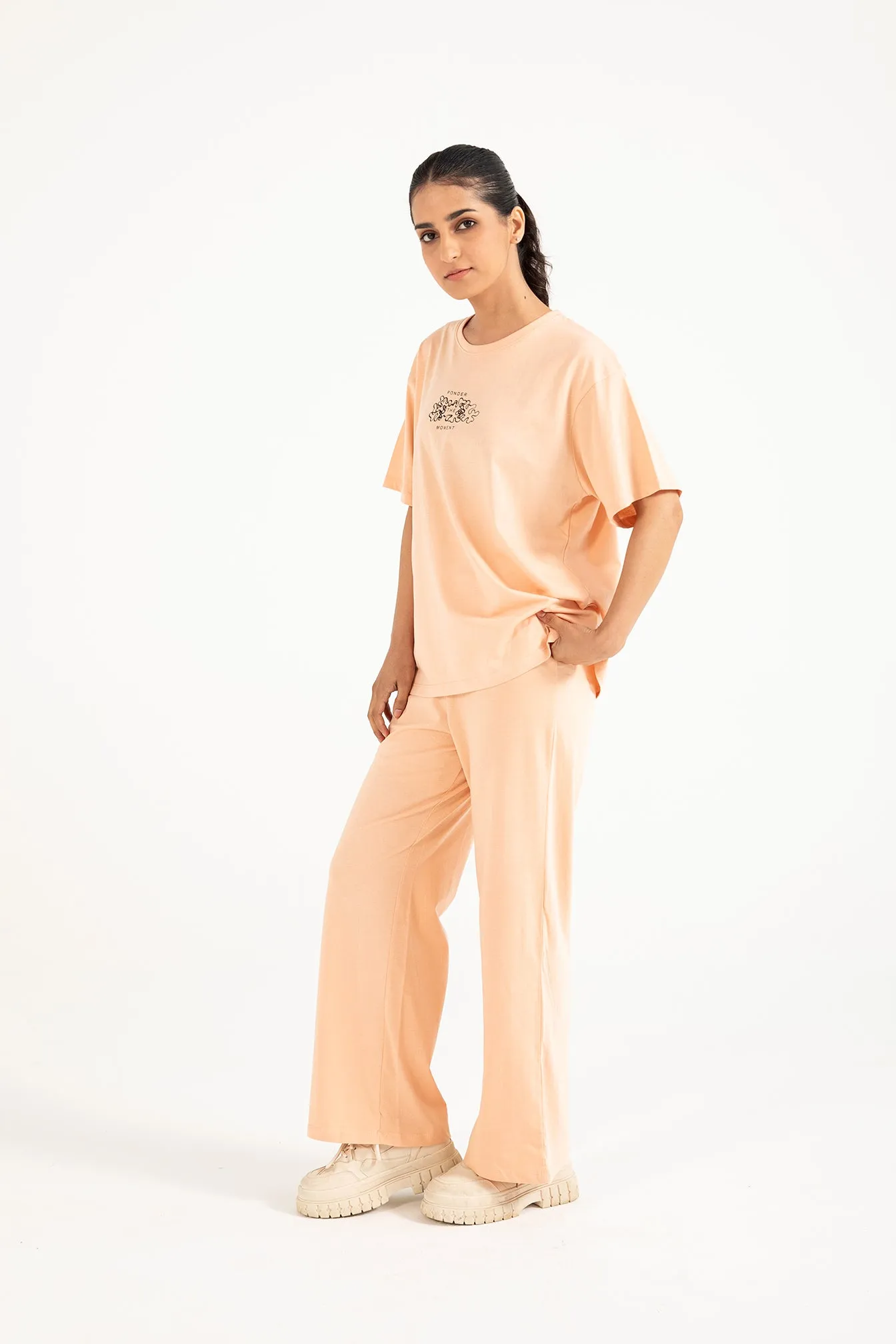 Adult sophistication Festival wear GRAPHIC OVERSIZED TEE