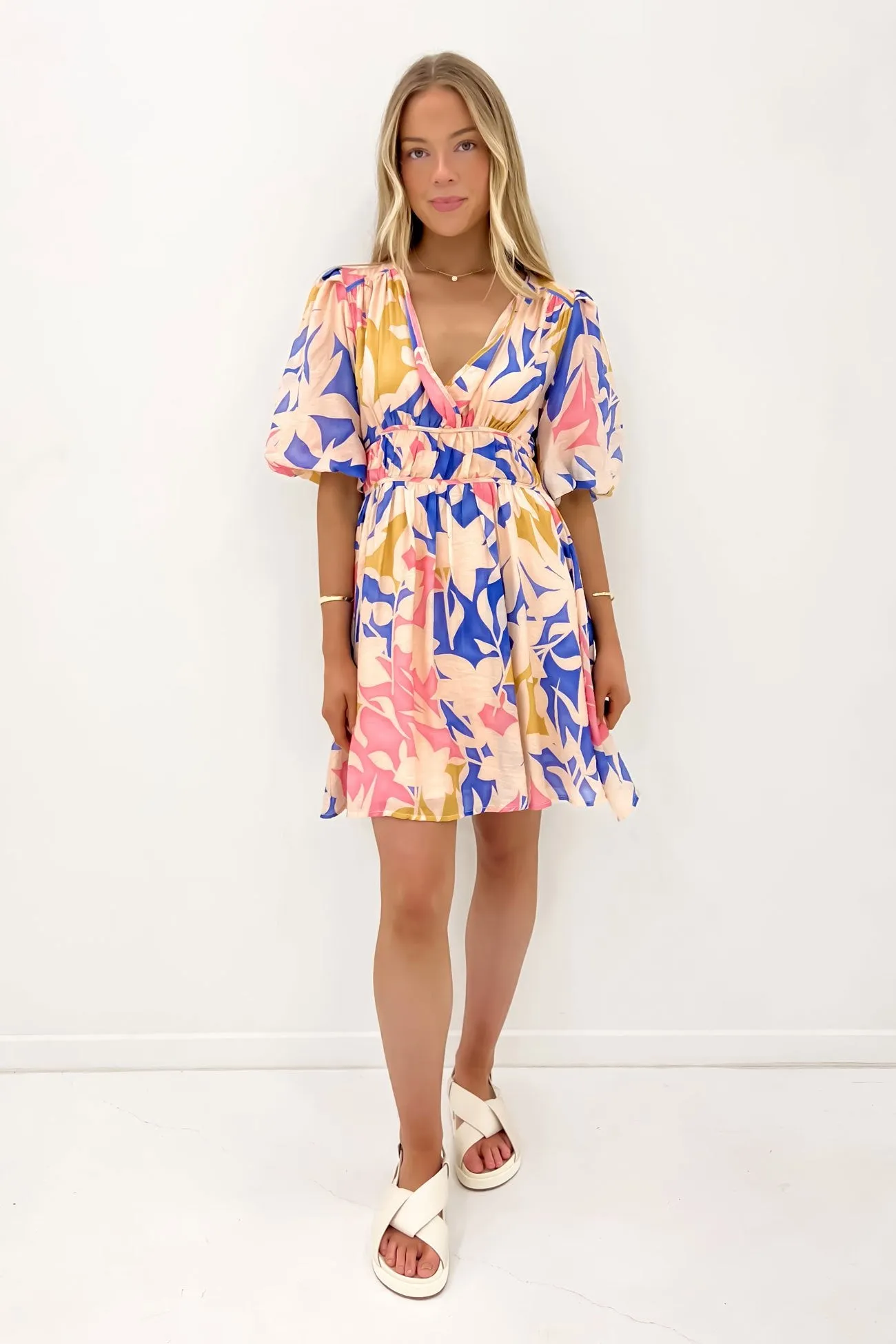 Charlianne Mini Dress Lola Balanced Tones