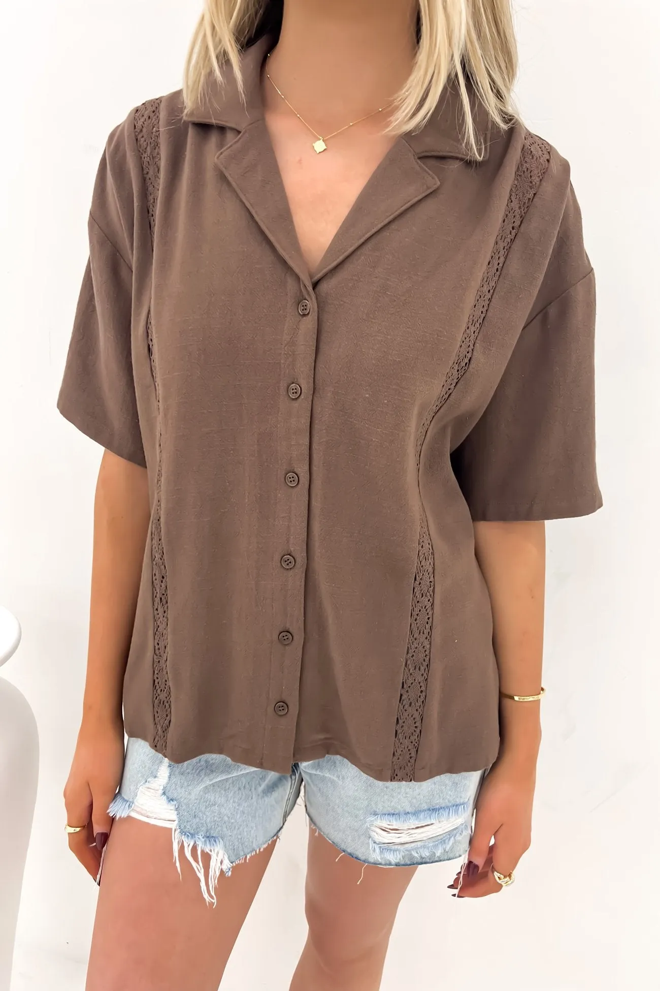 Effortless Daywear Toledo Shirt Brown