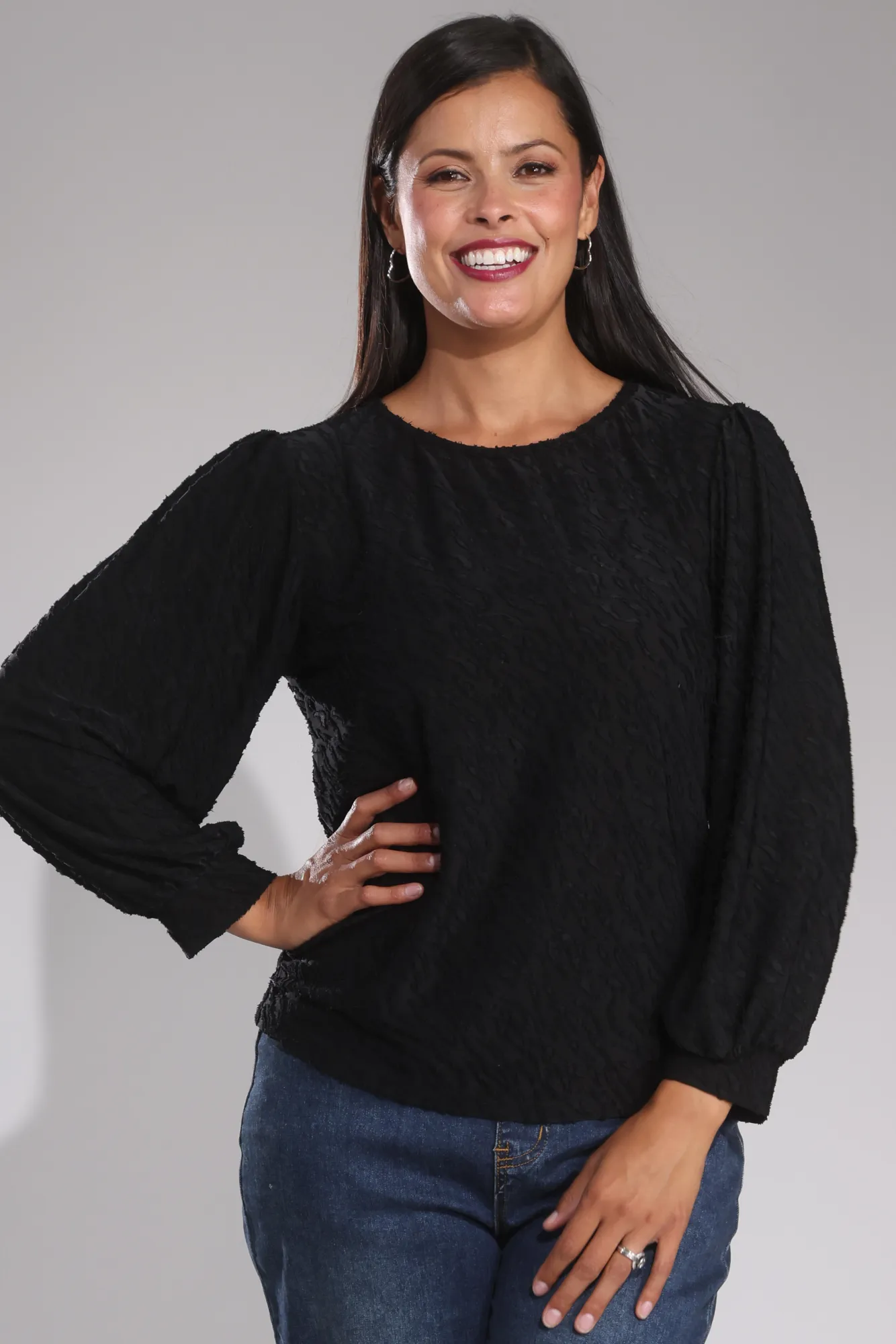 Top | Black | 0031B1 NonRestrictive Movement WaterRepellentCoating